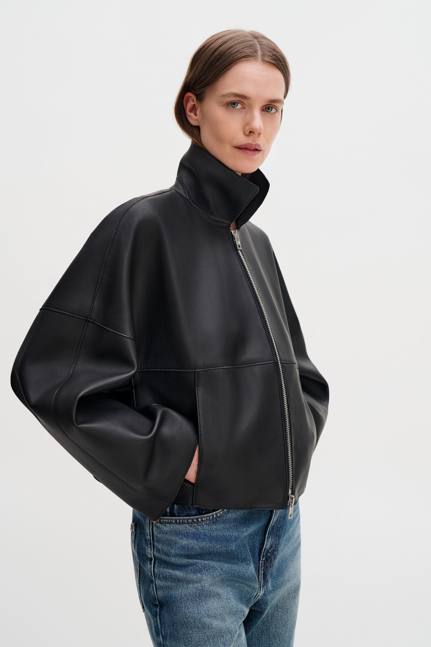 Leather Coach Jacket