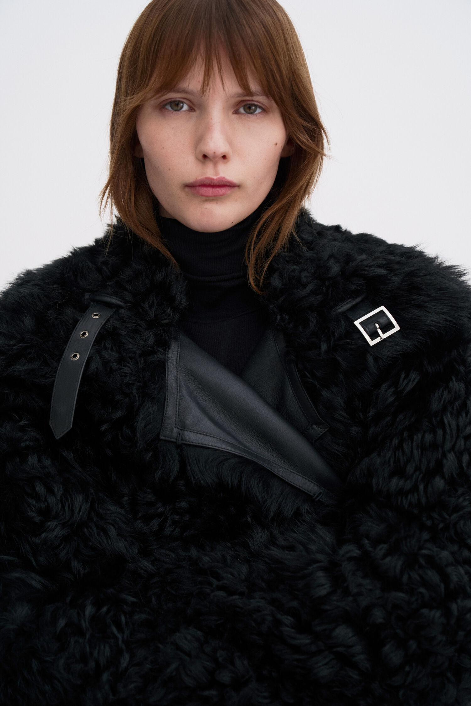 Reversible Shearling Coat