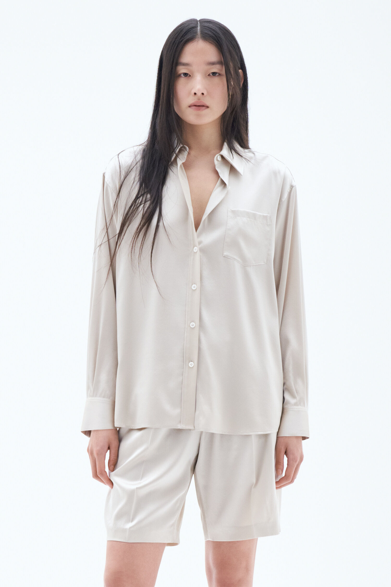 Sammy Satin Shirt
