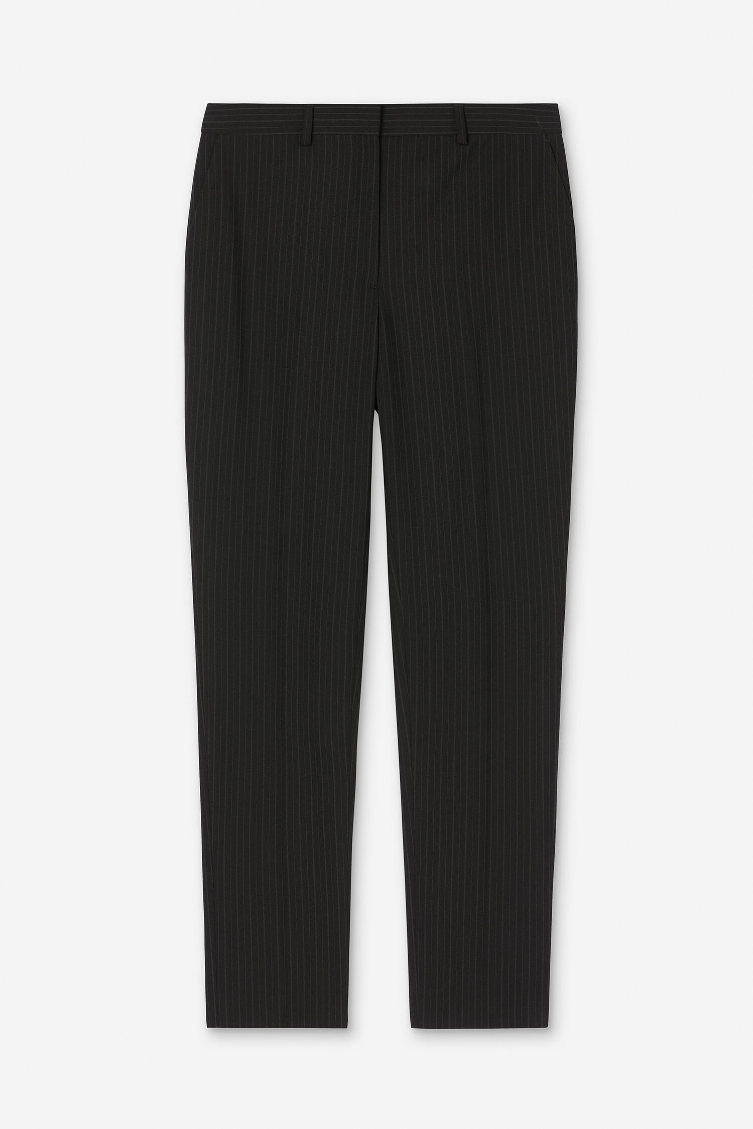 Emma Cropped Pinstripe Trouser