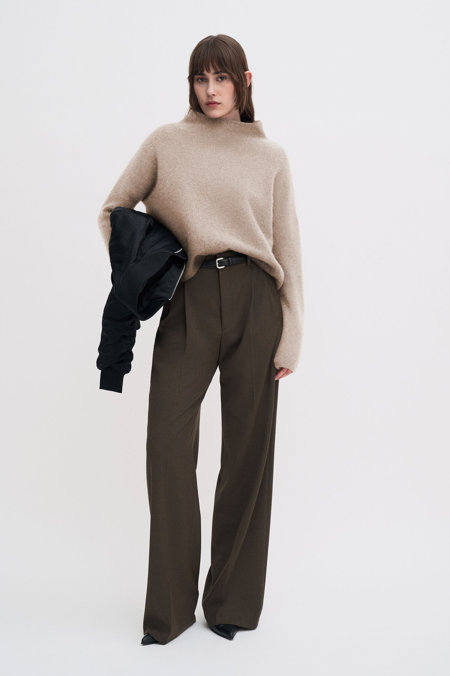 Mika Yak Beige Sweater