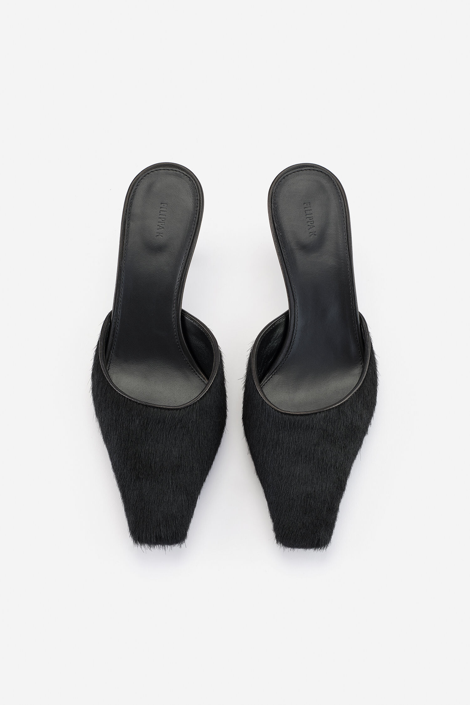 Square Slip-In Kitten Heels