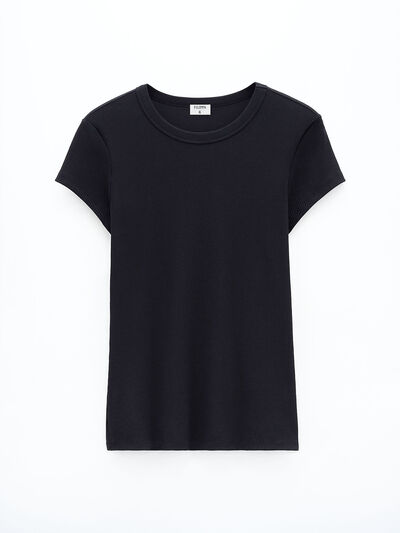 Fine Rib Tee