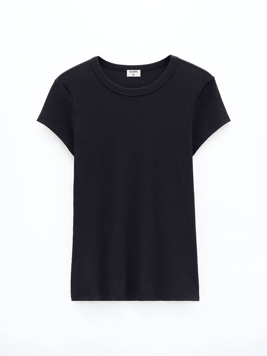 Fine Rib Tee