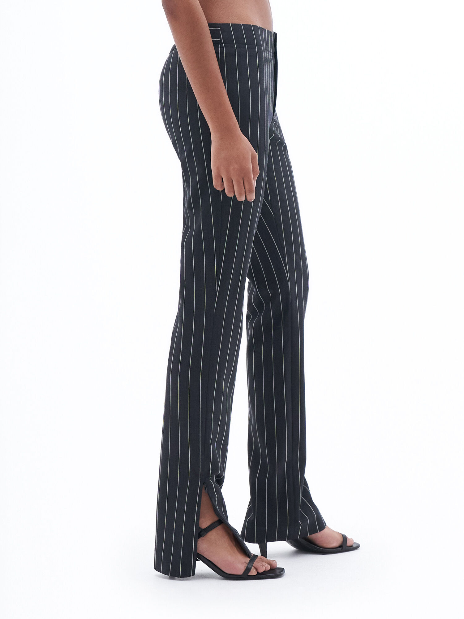 Slim Pinstripe Trousers