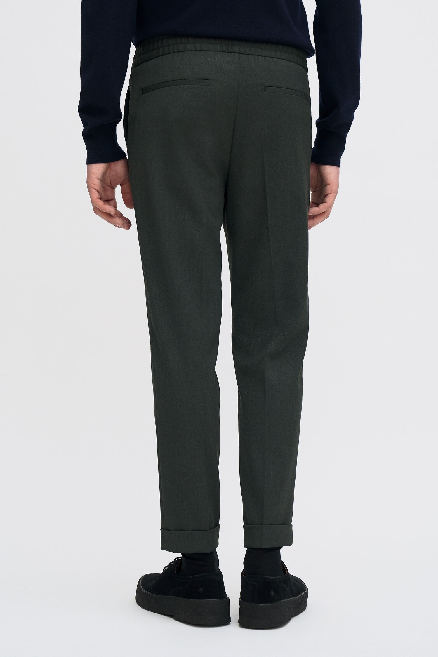 Terry Cropped Trousers
