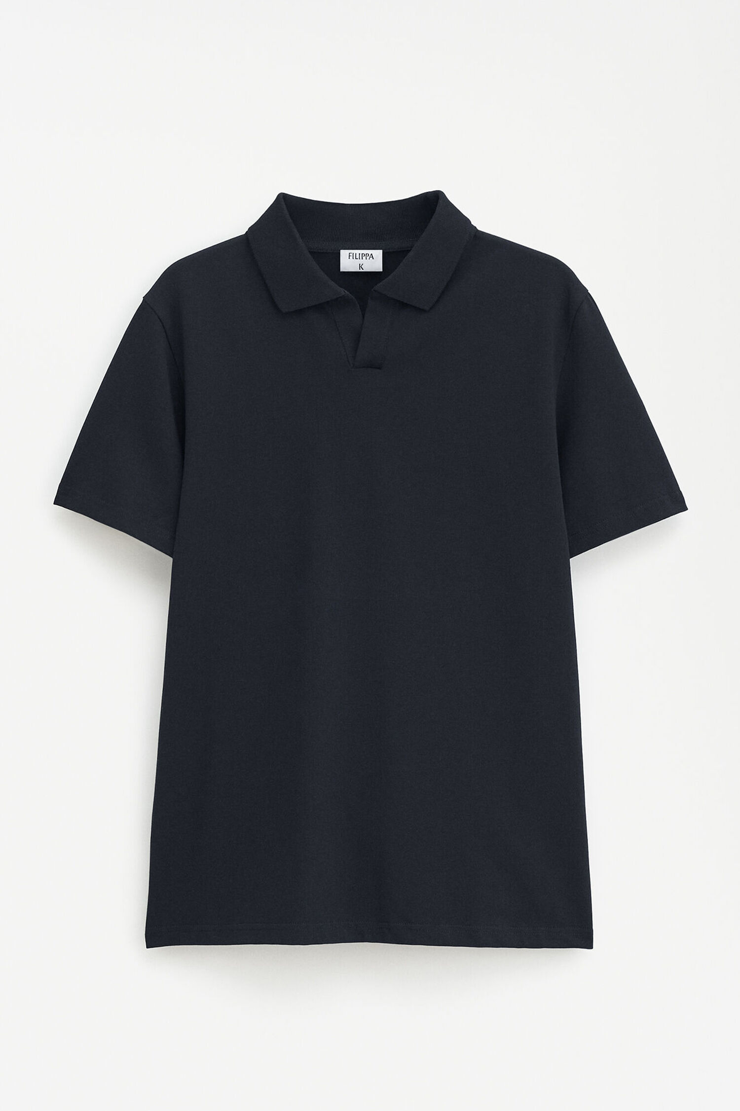 Stretch Cotton Polo T-Shirt