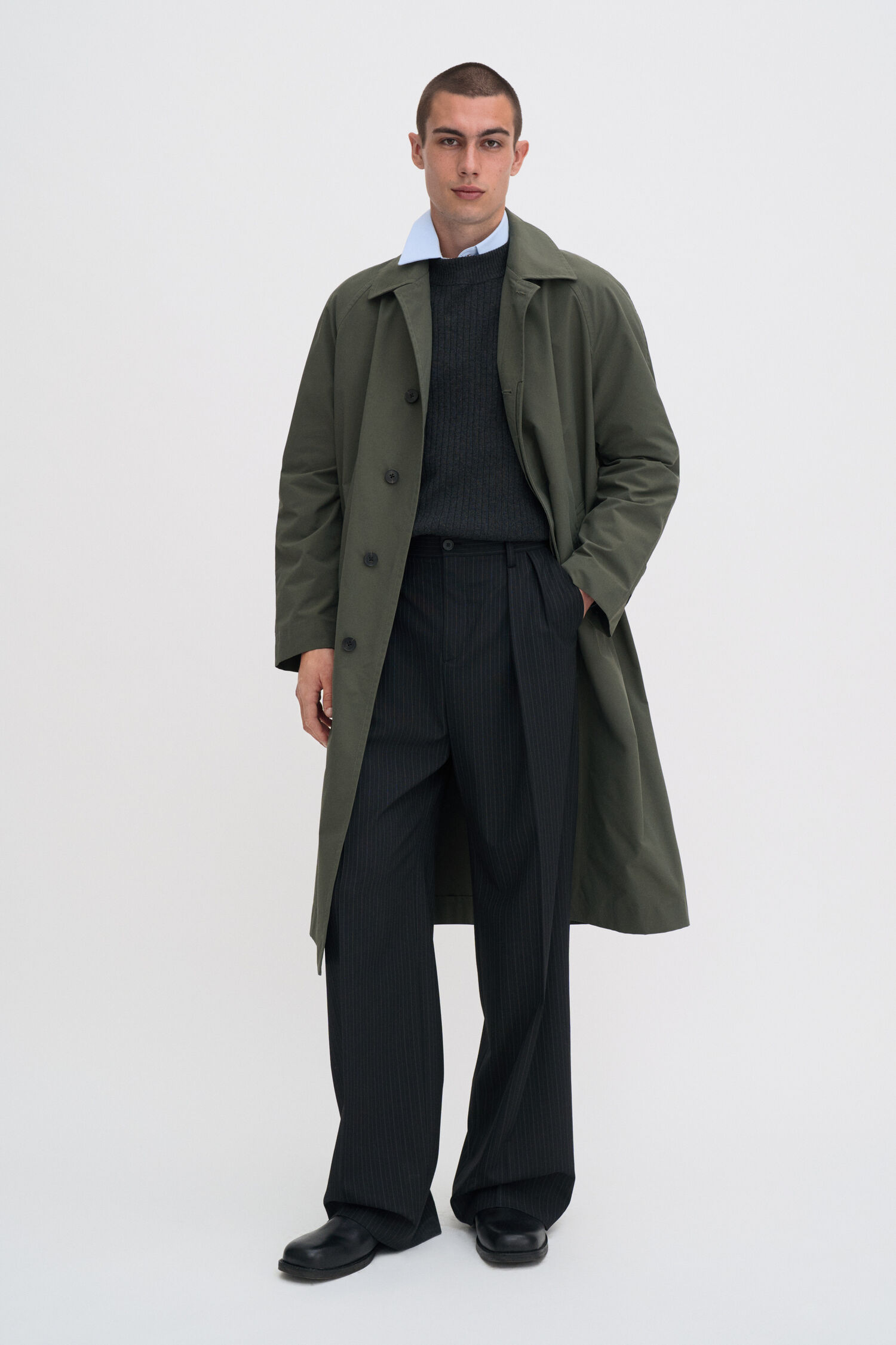 Milo Pinstripe Trousers