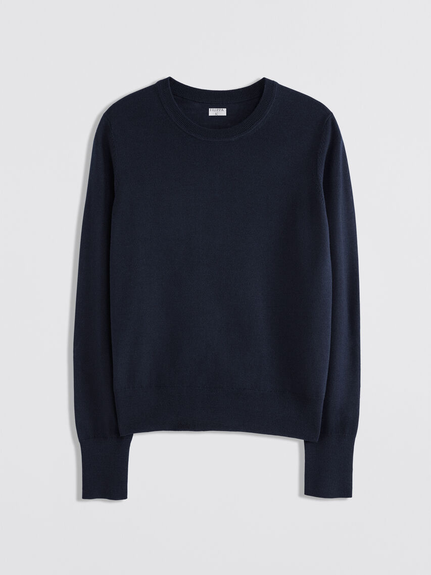 Merino R-neck Sweater