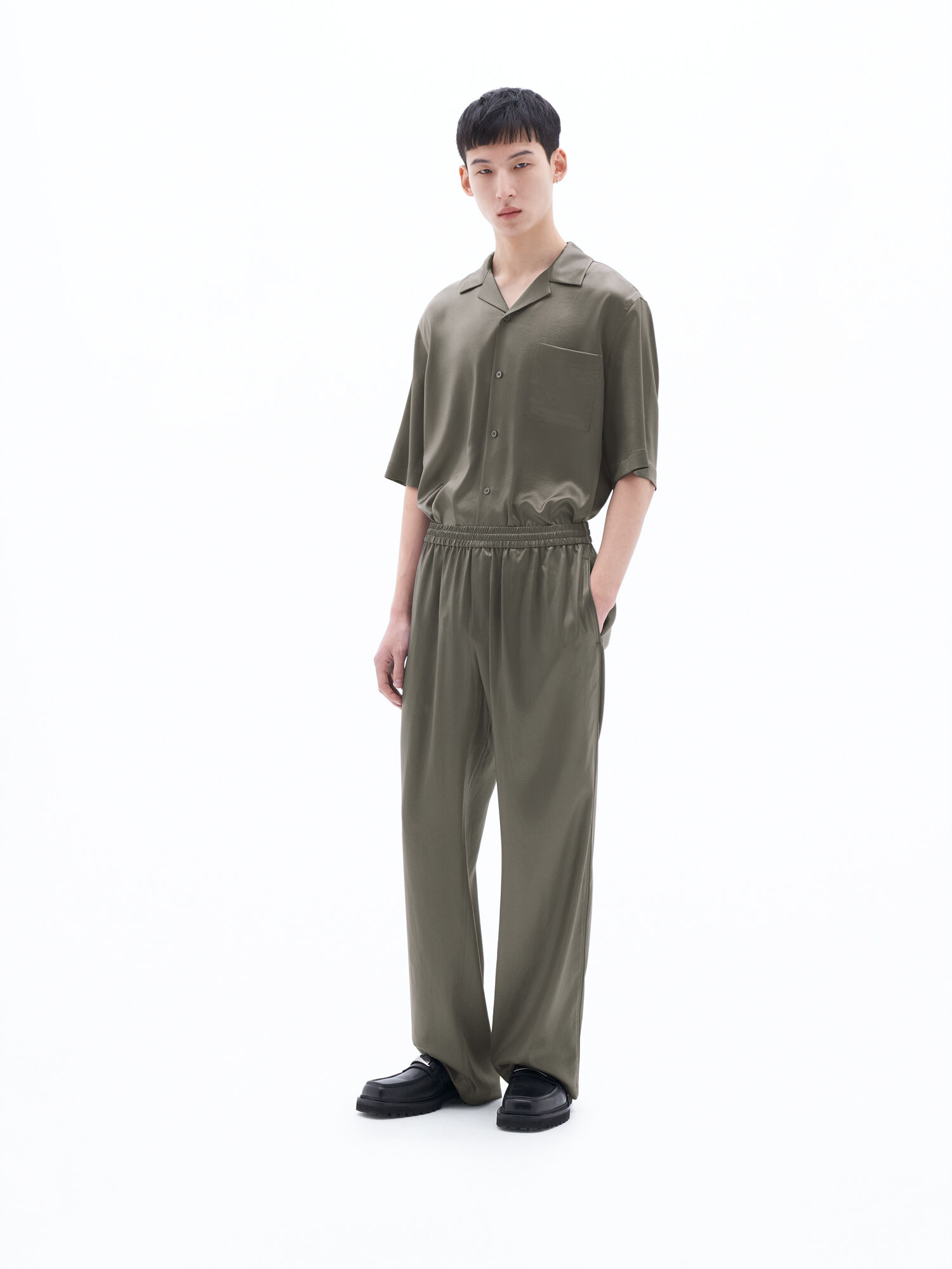 Filippa k shiny track pants outlet