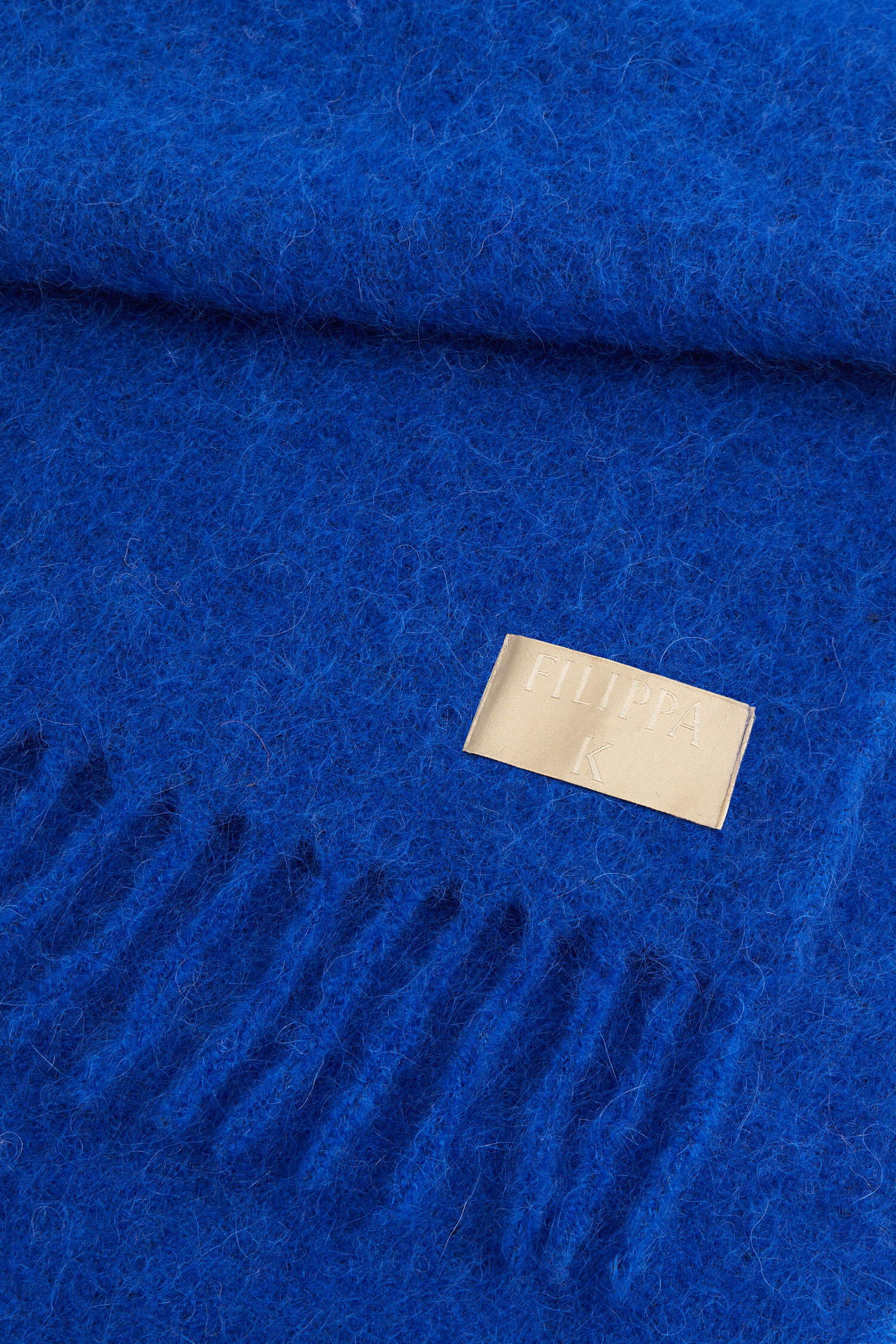 Boucle Colour Block Scarf 