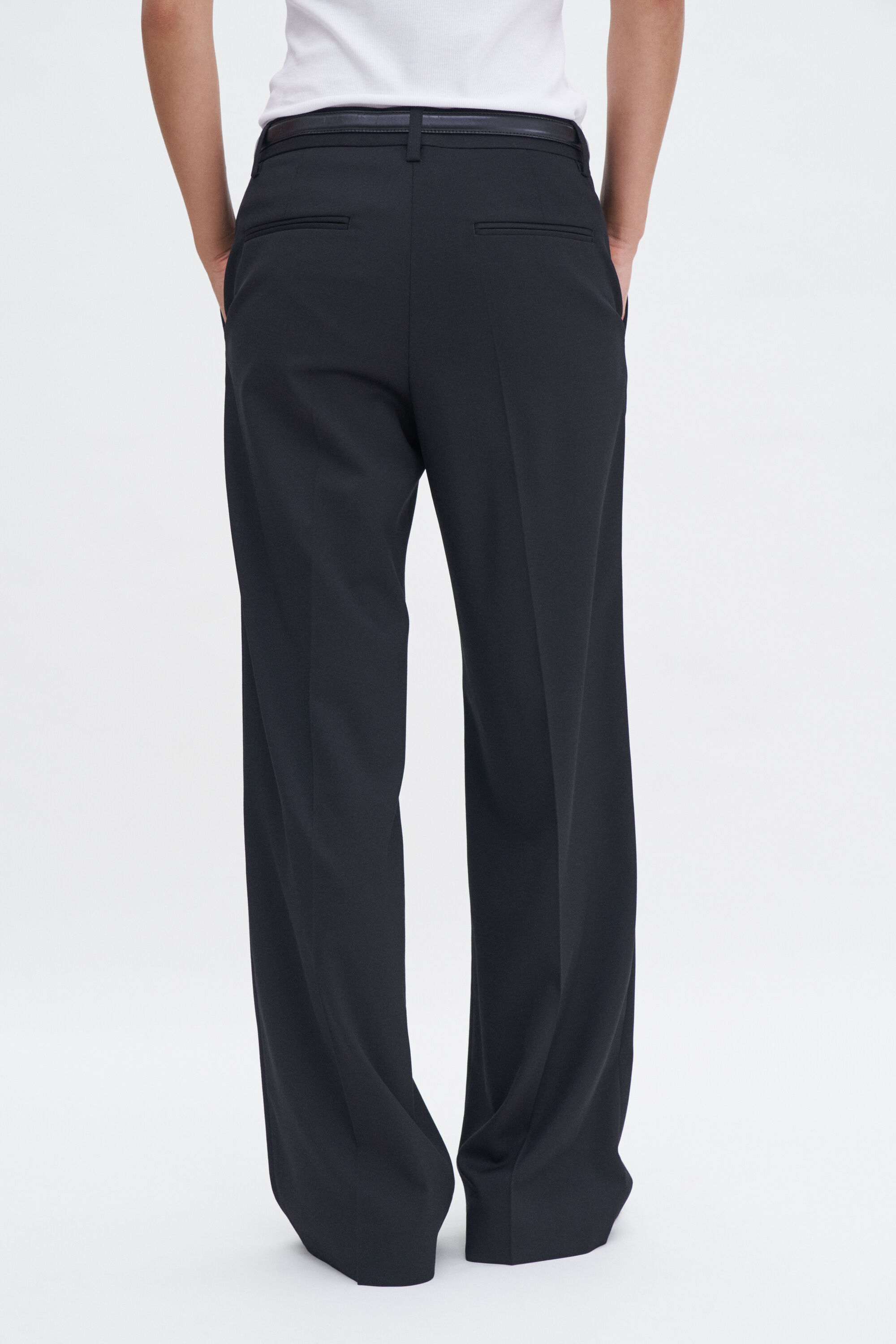 パンツ FILIPPA K SS24 HUTTON TROUSERS (29113 094 1433 BLACK) Hutton Trousers - Black | Filippa K