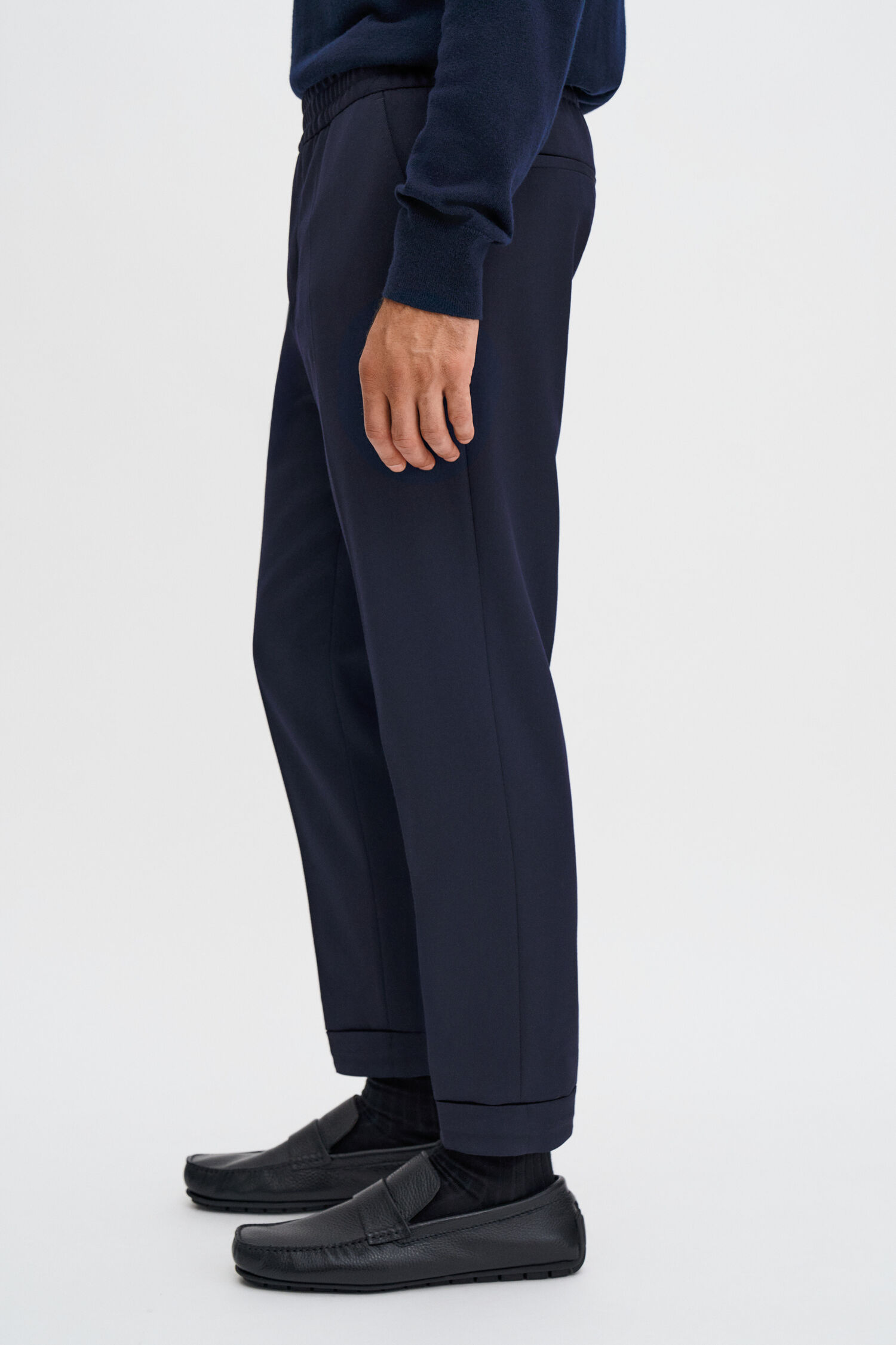 Terry Cropped Trousers