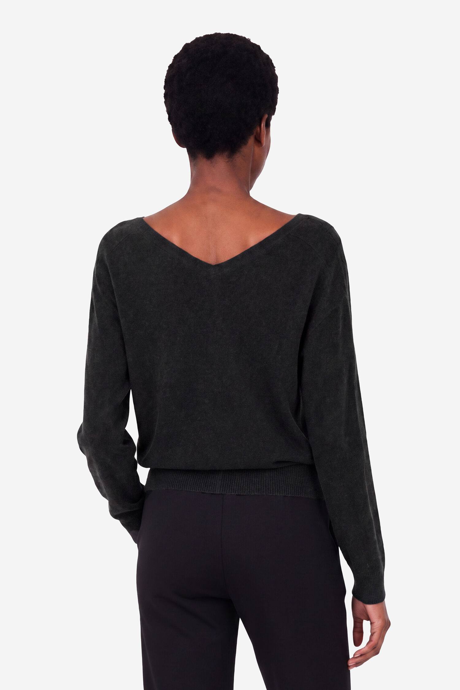 Cashmere V-neck Sweater