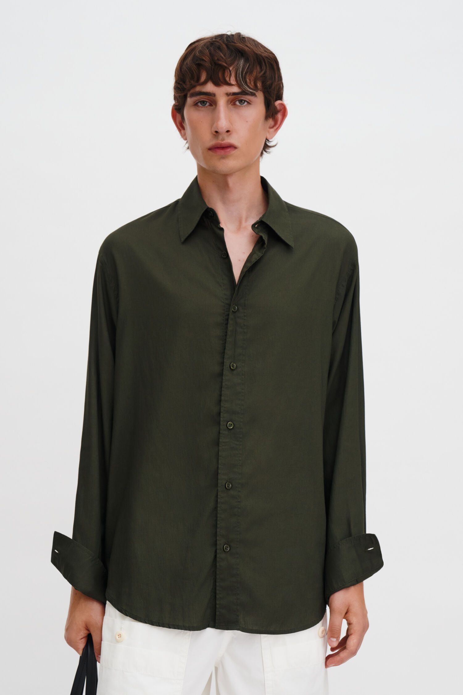 Relaxed Voile Shirt