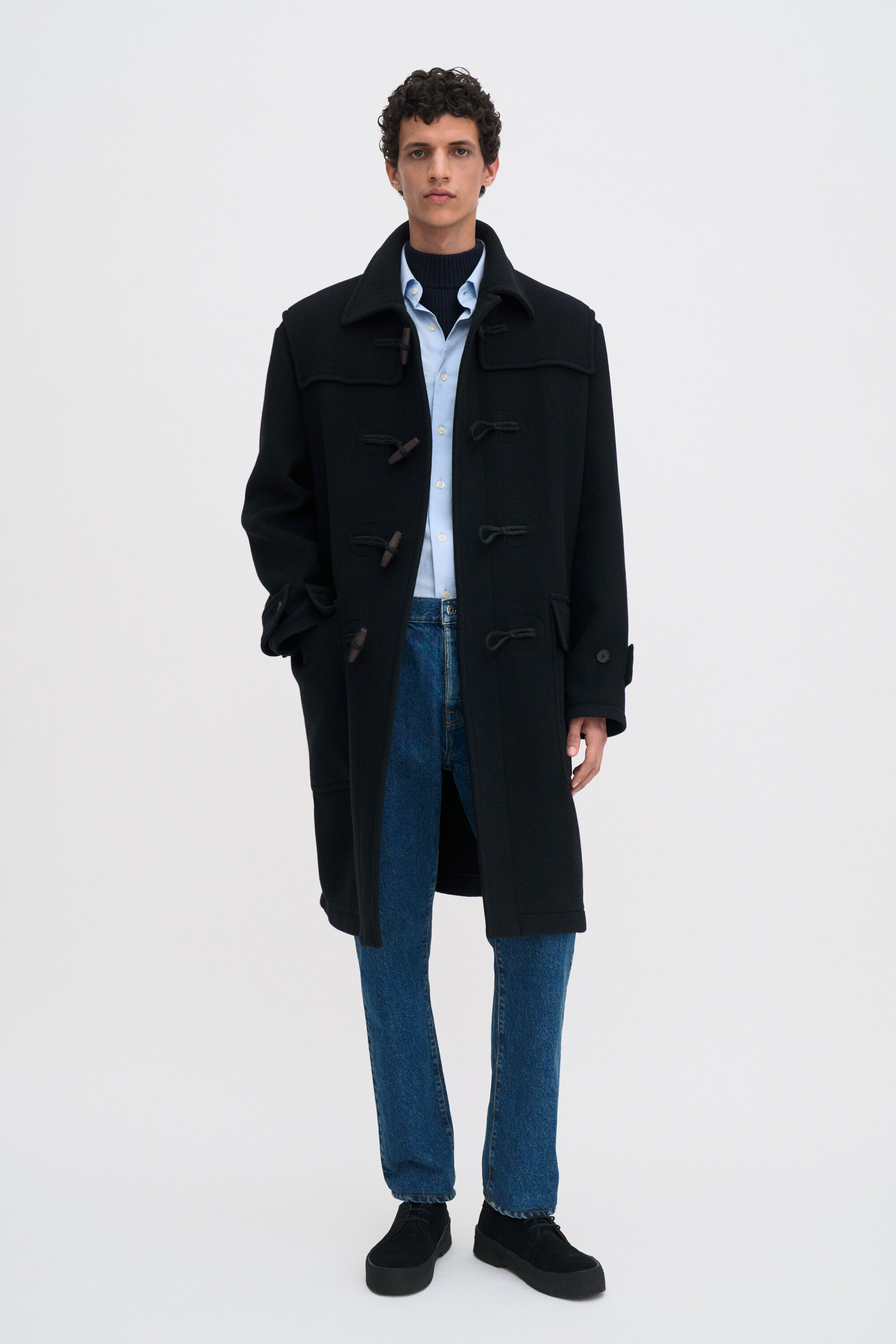 Monty Duffle Coat - Black | FILIPPA K