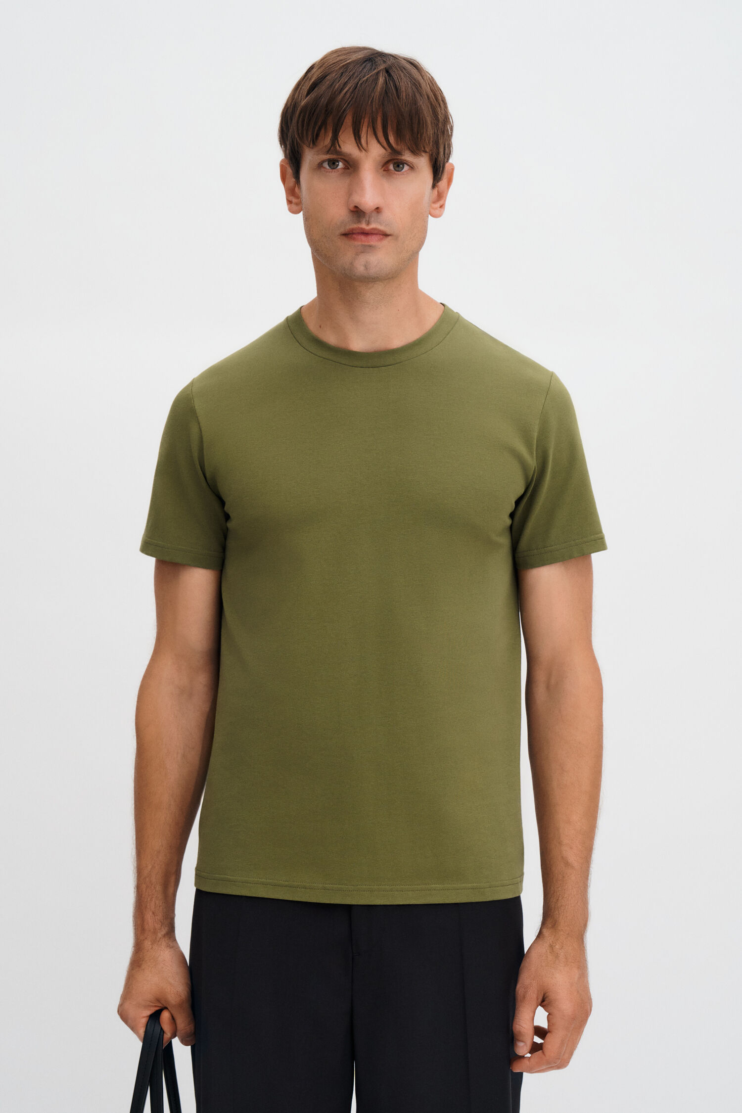 Stretch Cotton Tee