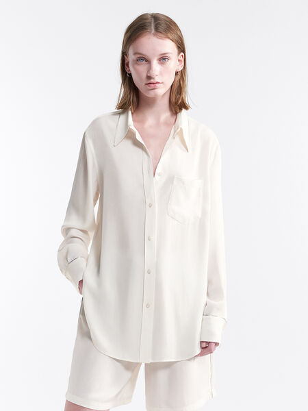 Twill  Piped Shirt