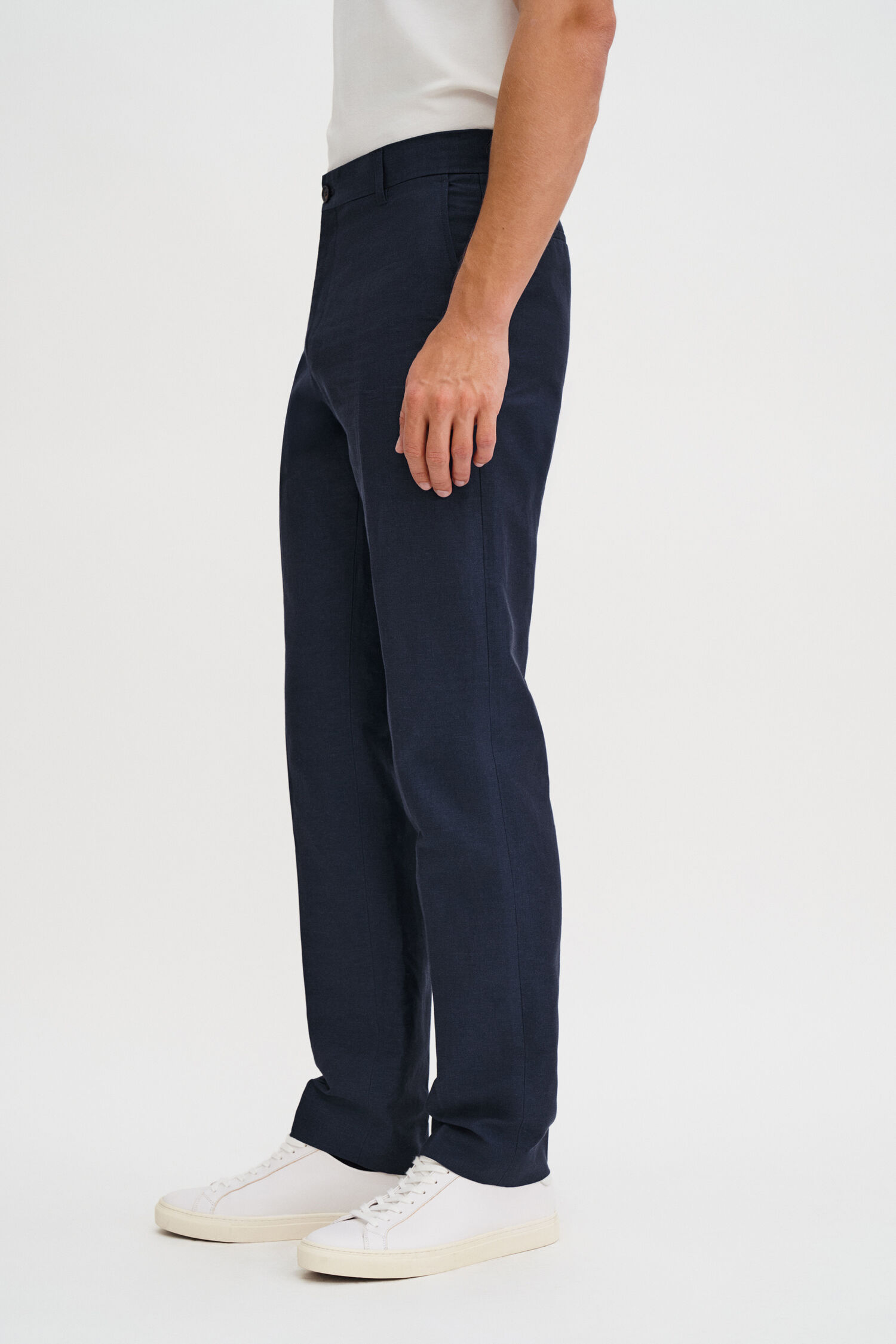 Hugo Cotton Linen Trousers