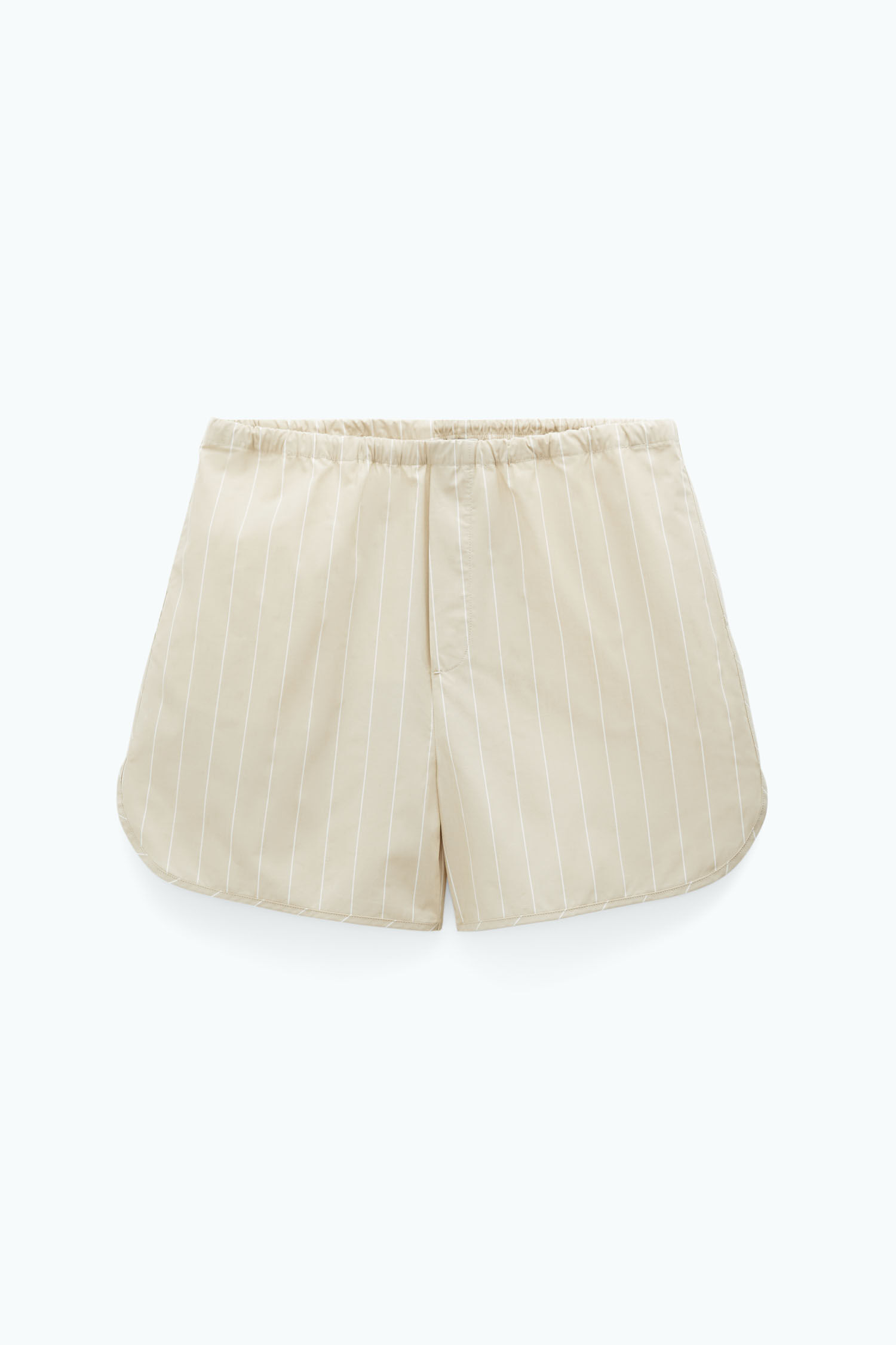 Striped Drawstring Shorts
