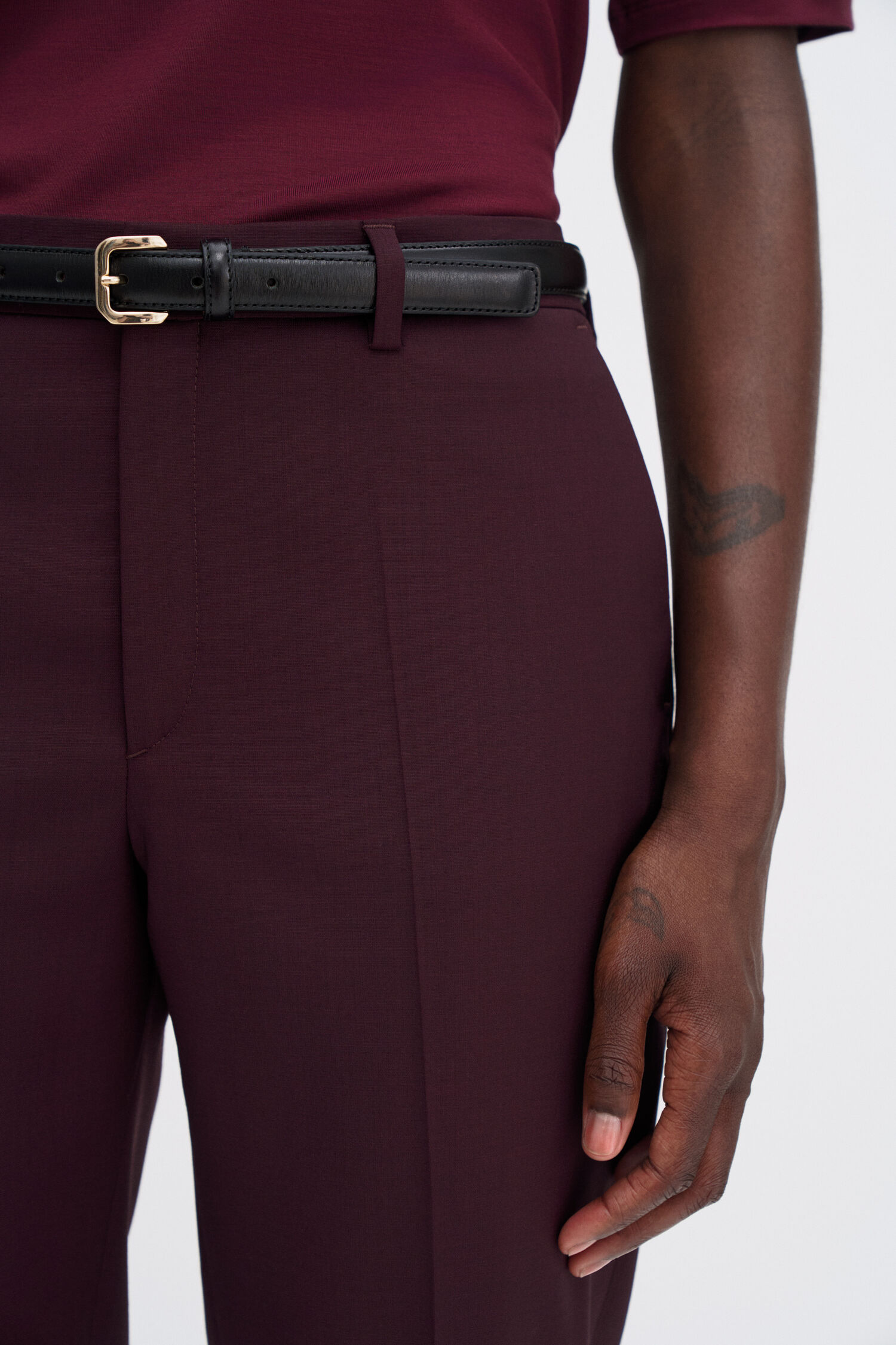 Emma Cropped Cool Wool Trouser