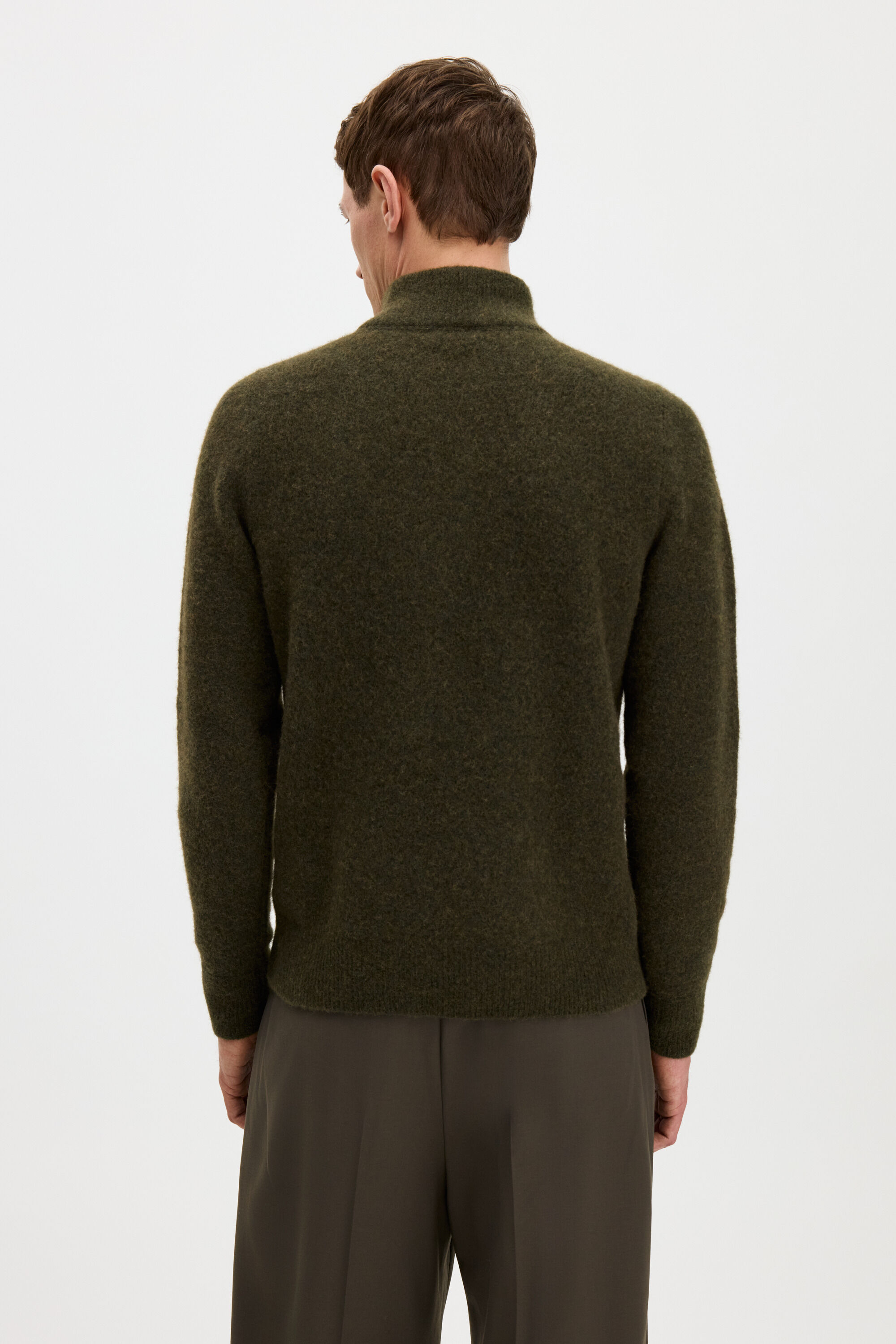 Andrew Yak Sweater - Forest Green | FILIPPA K