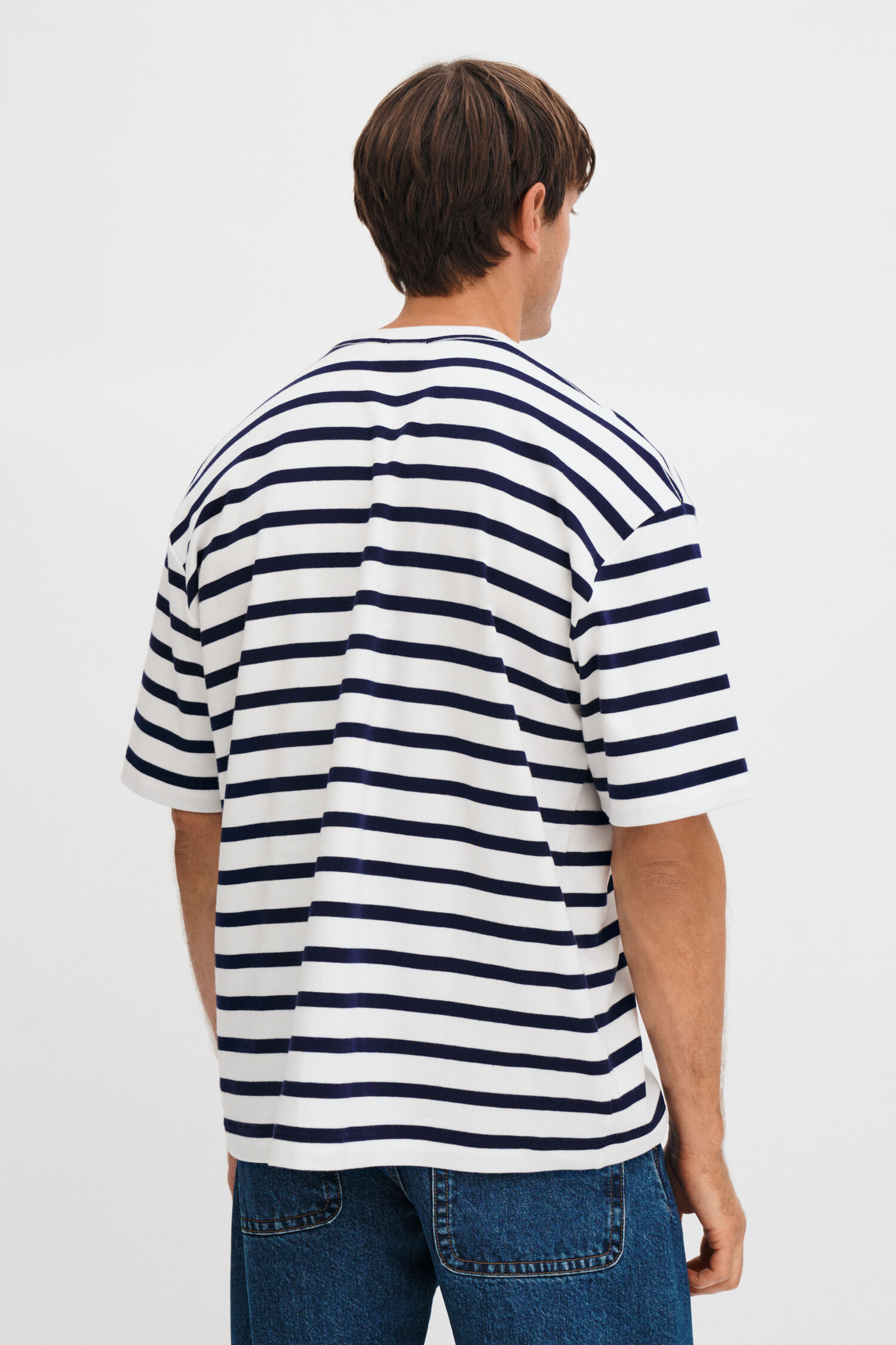 Striped Crewneck Tee