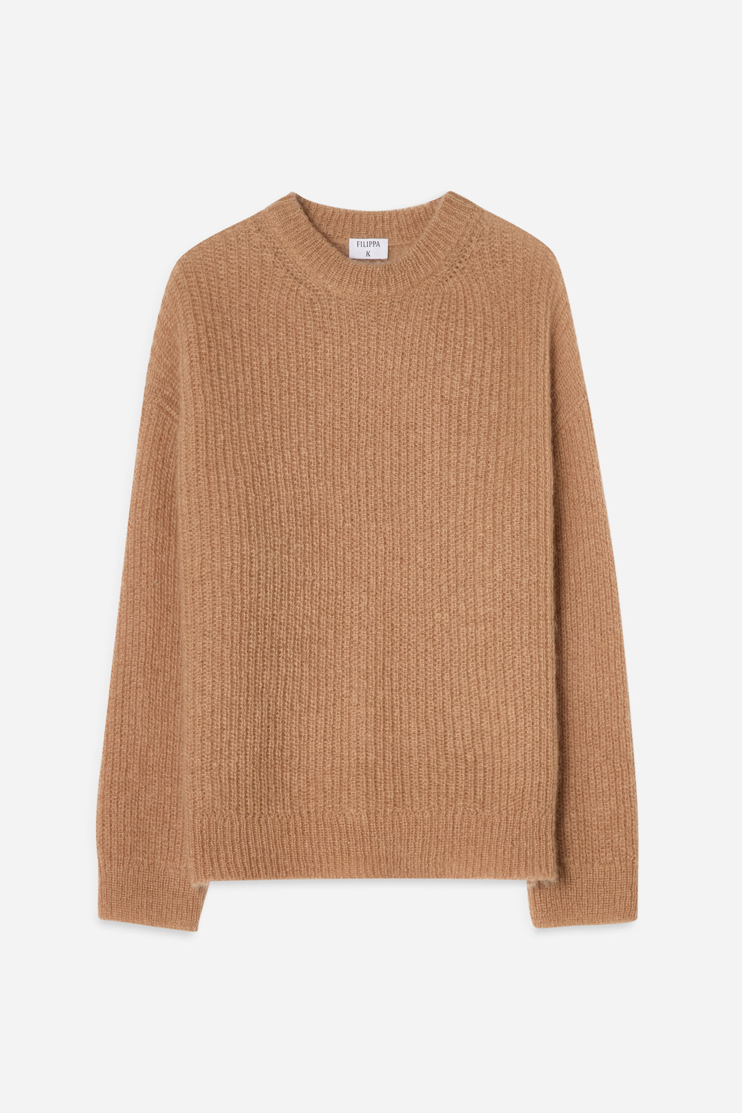 Ribbed Mohair Sweater
