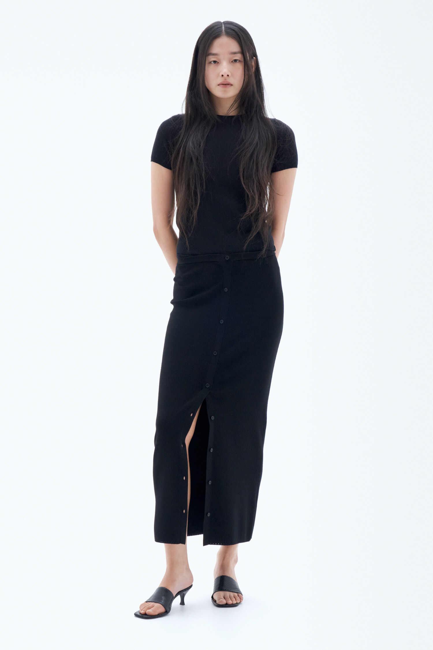 Filippa k flowy maxi skirt store