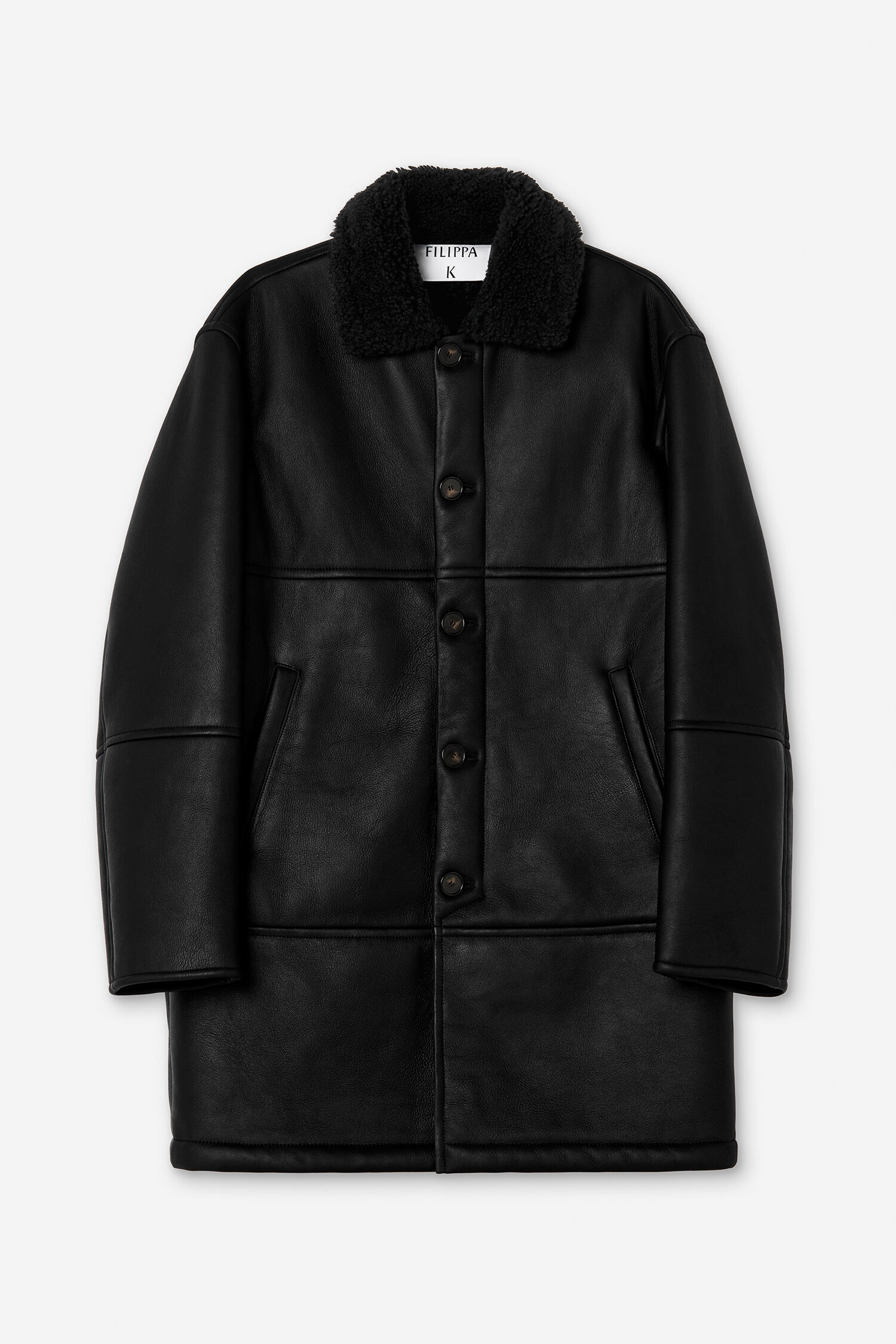 Shearling Car Coat