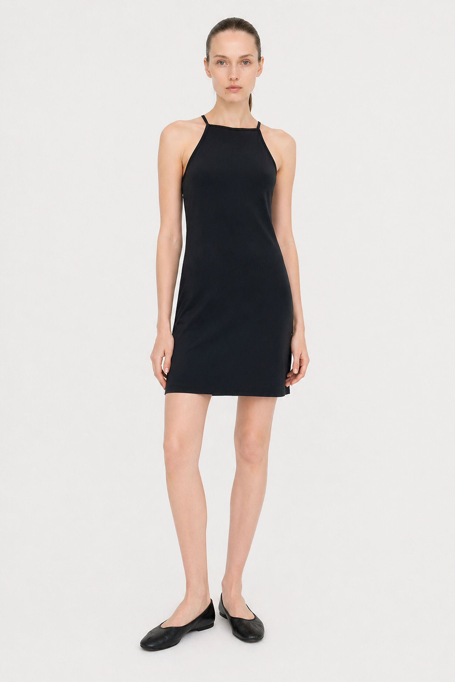 Strap Jersey Dress