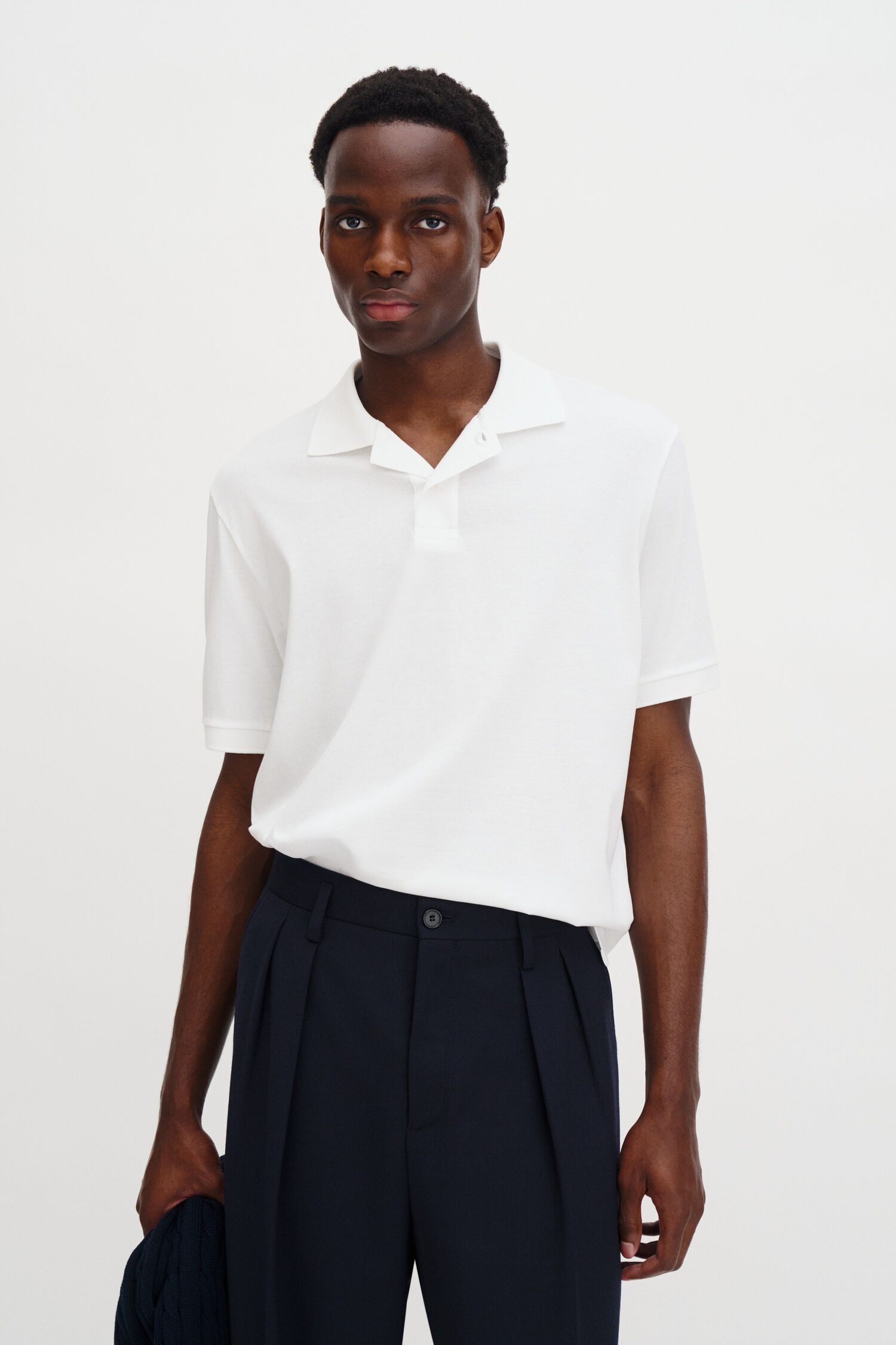 Technical Cotton Polo Shirt