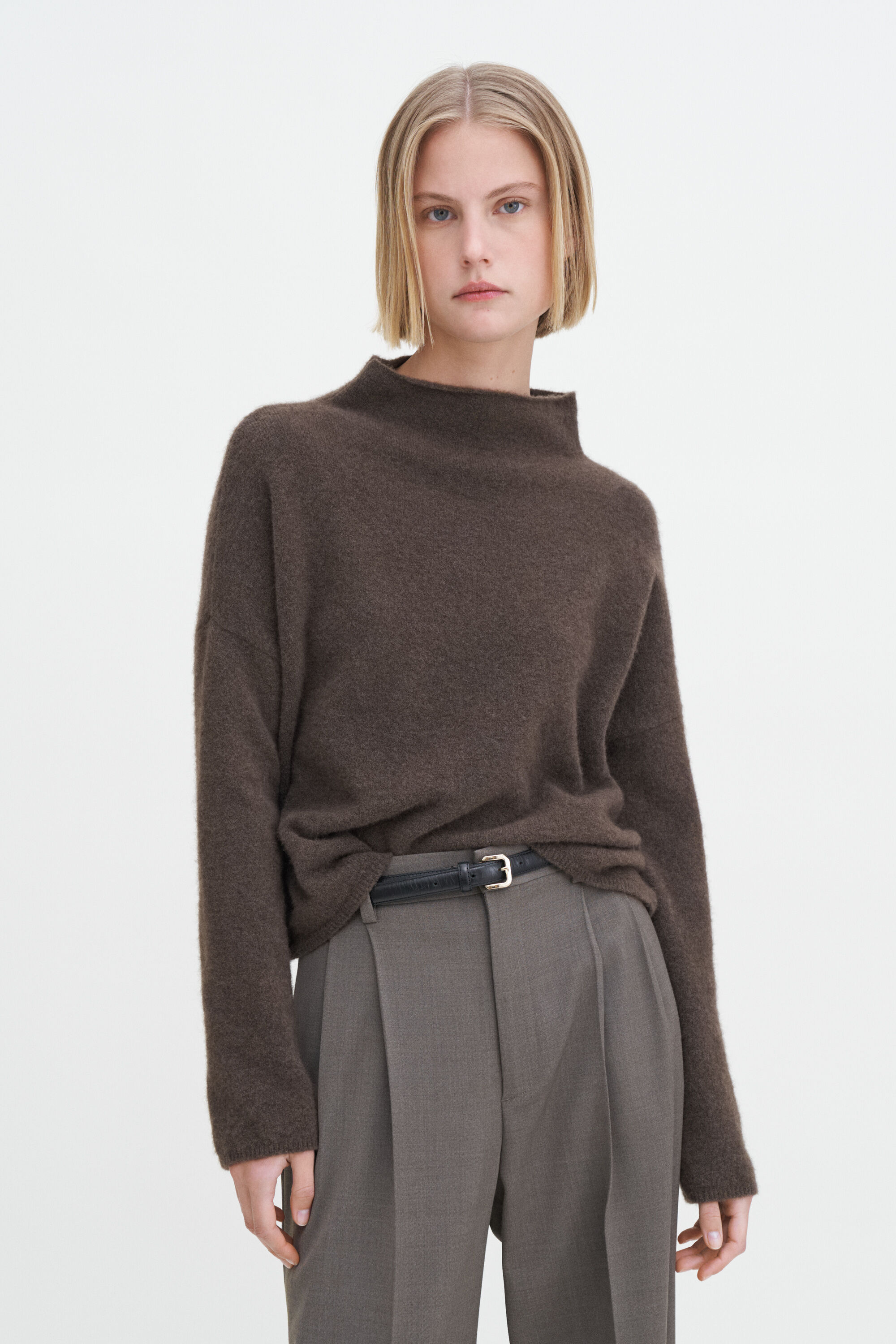 Filippa k ruffle neck sweater online