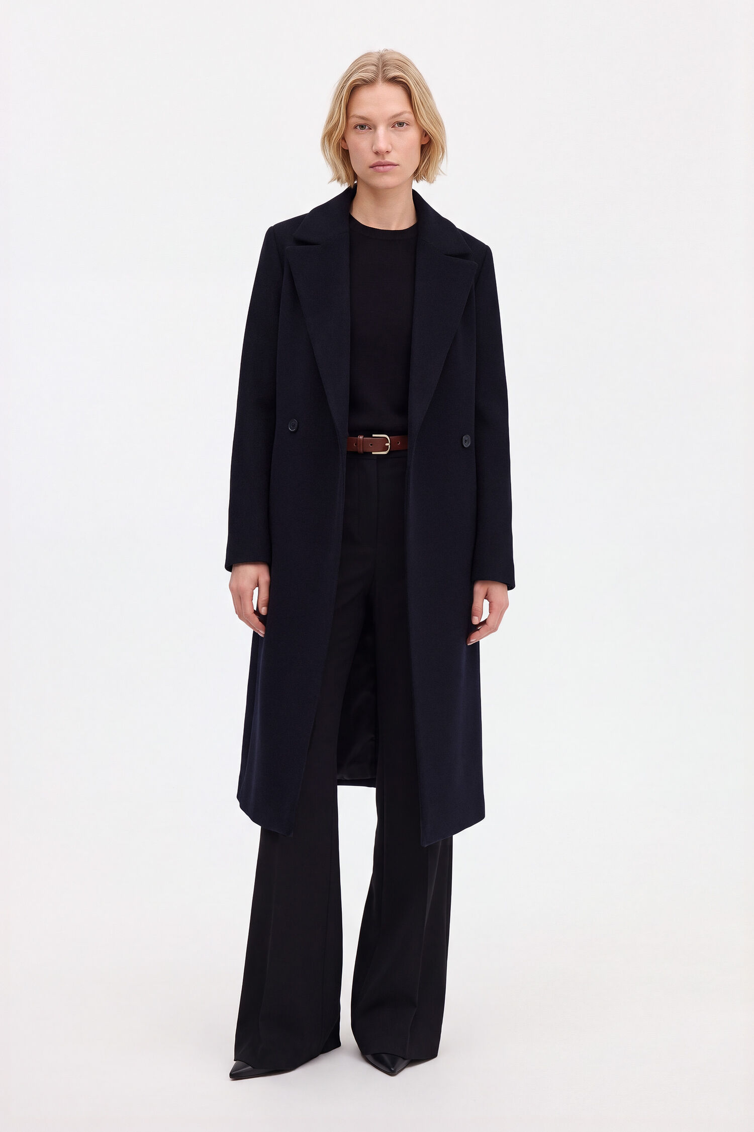 Charlotte Wool Belted Coat