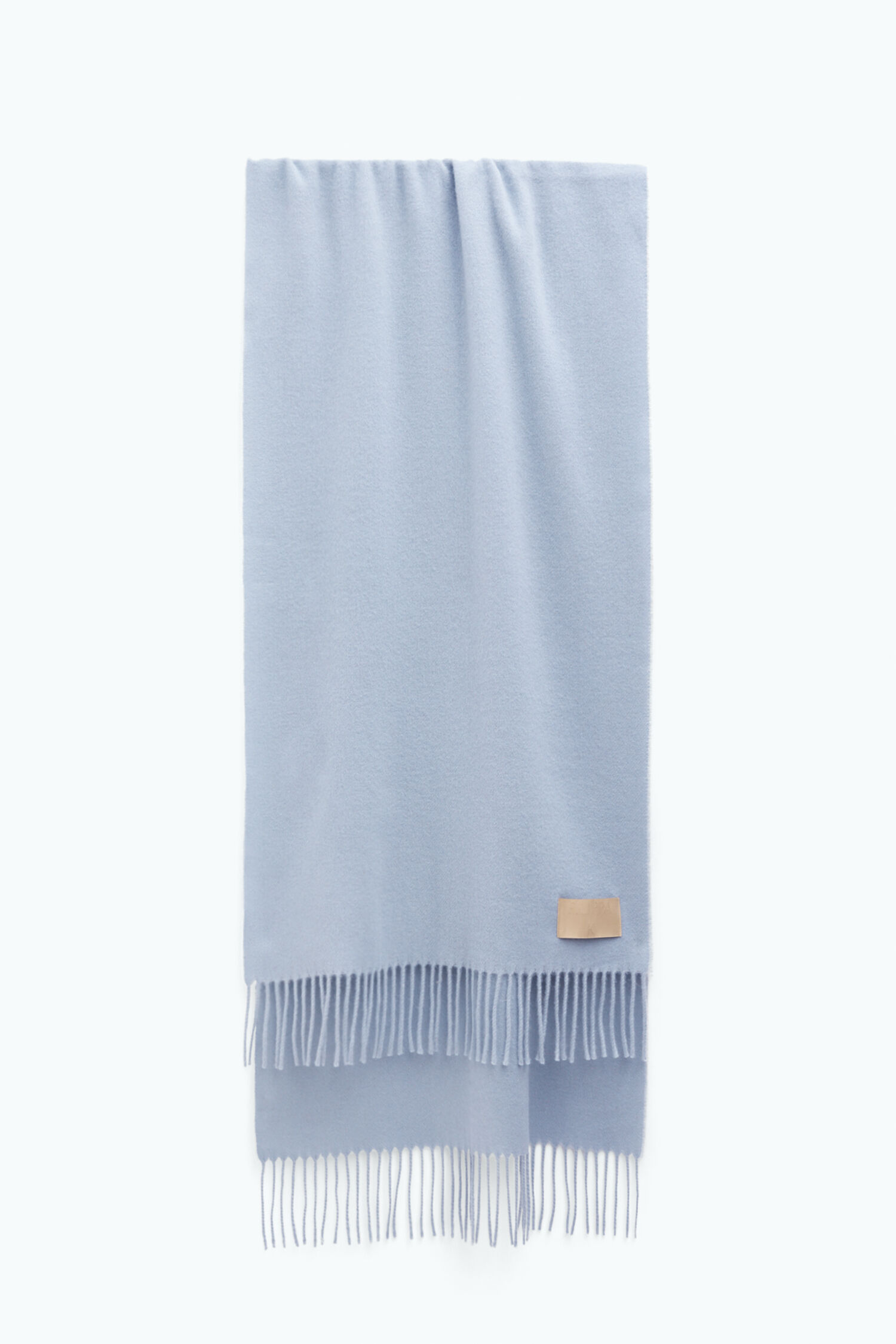 Blue and white shop cashmere scarf