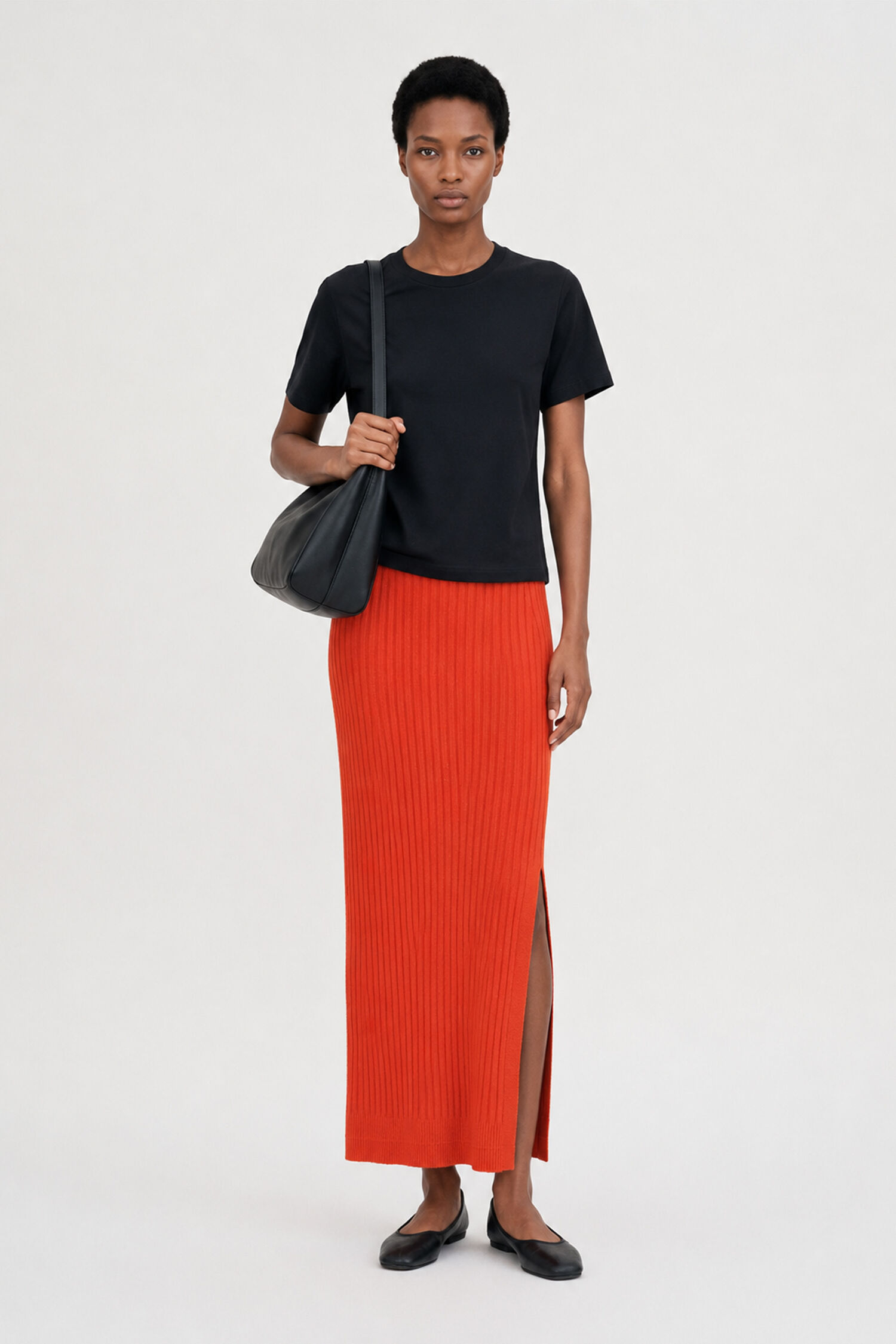 Rib Knit Skirt