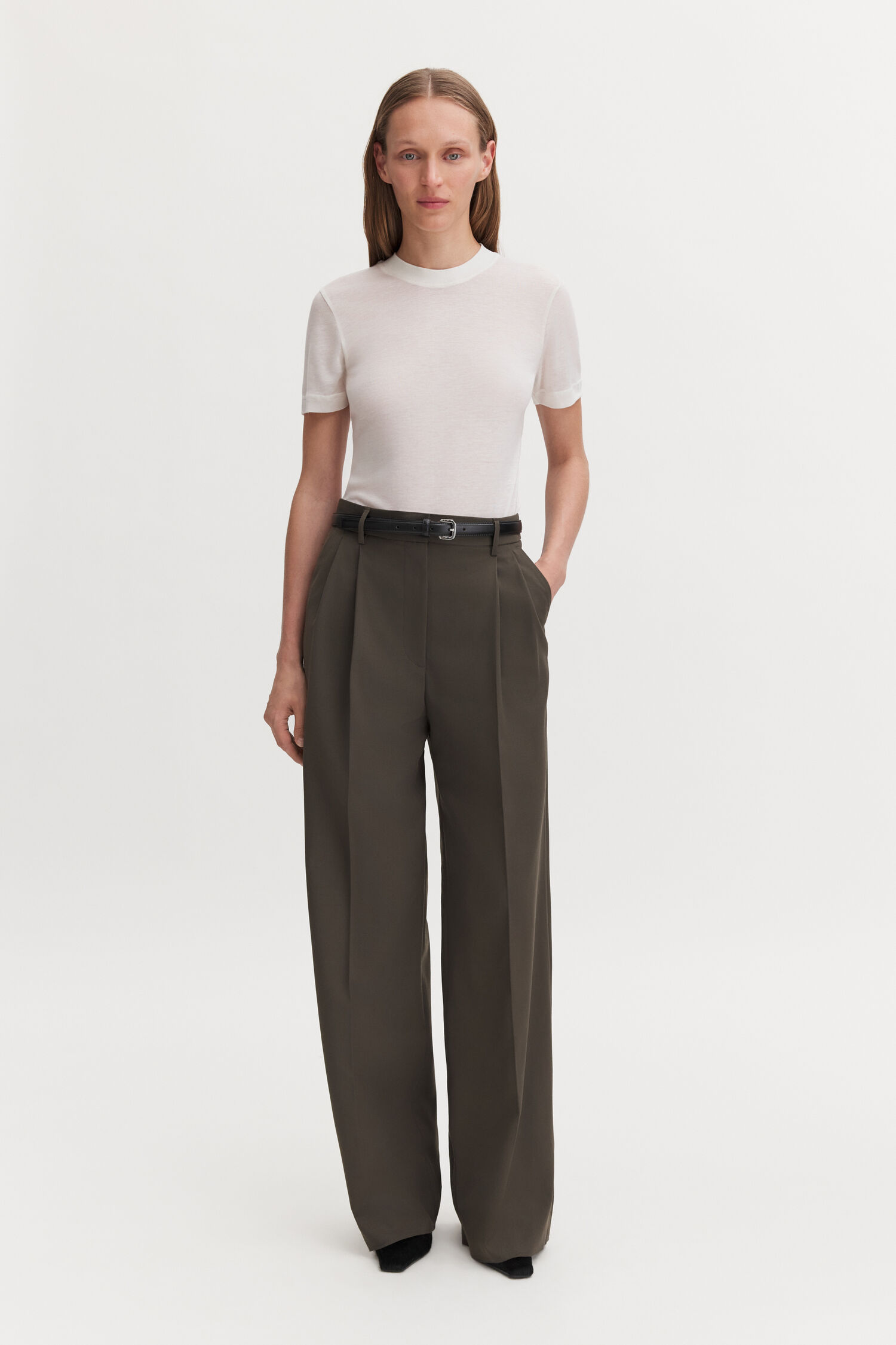 Darcey Wool Trousers