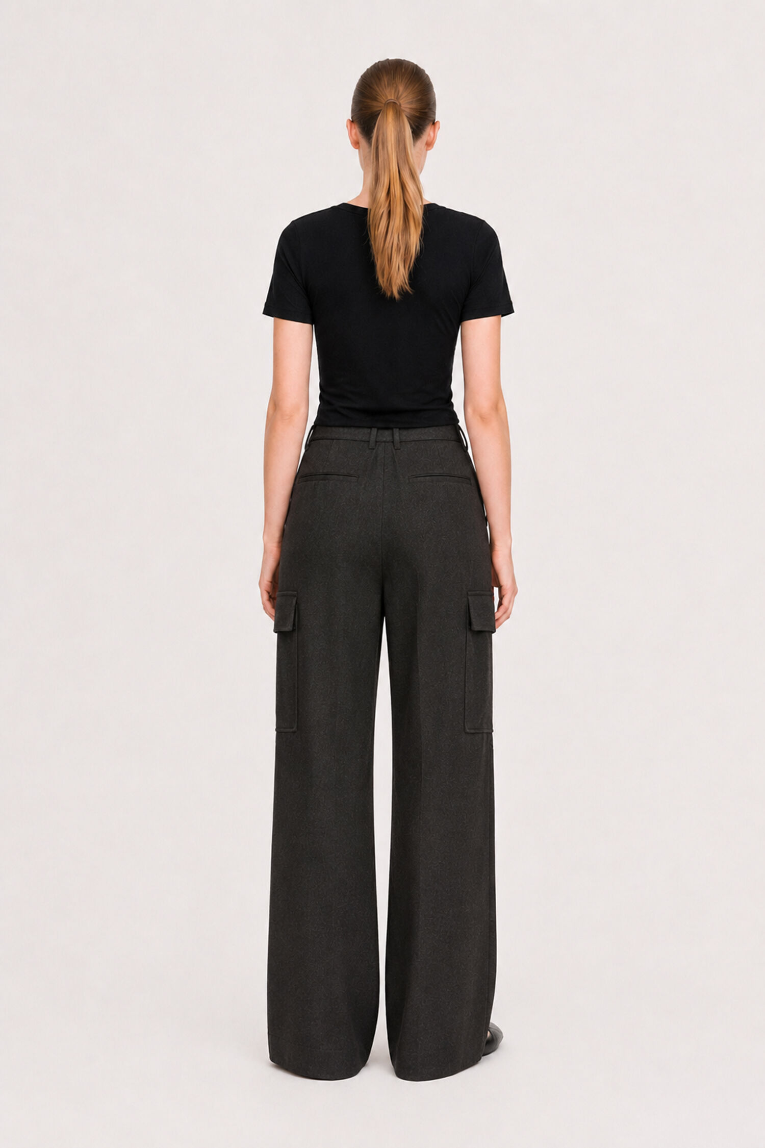 Flannel Cargo Trousers