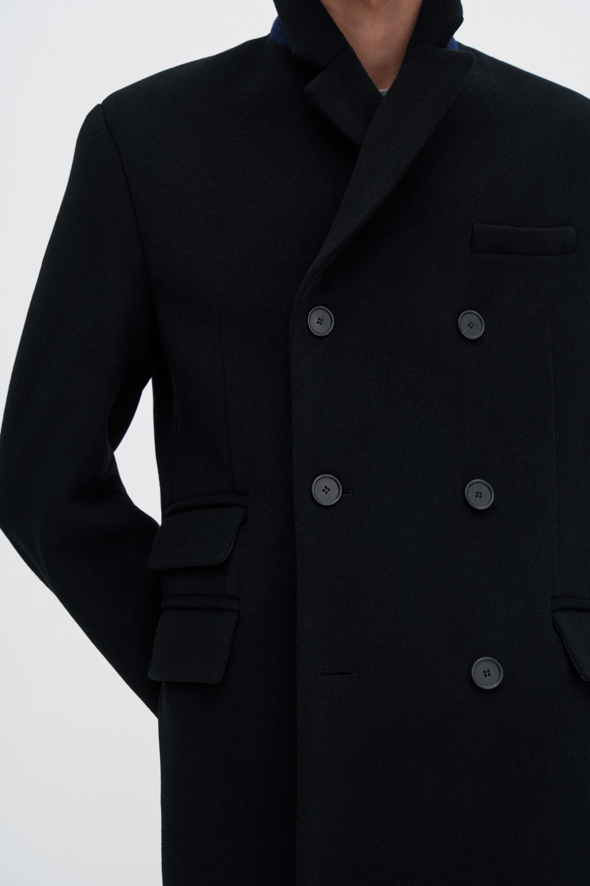 Patrick Overcoat - Black | FILIPPA K
