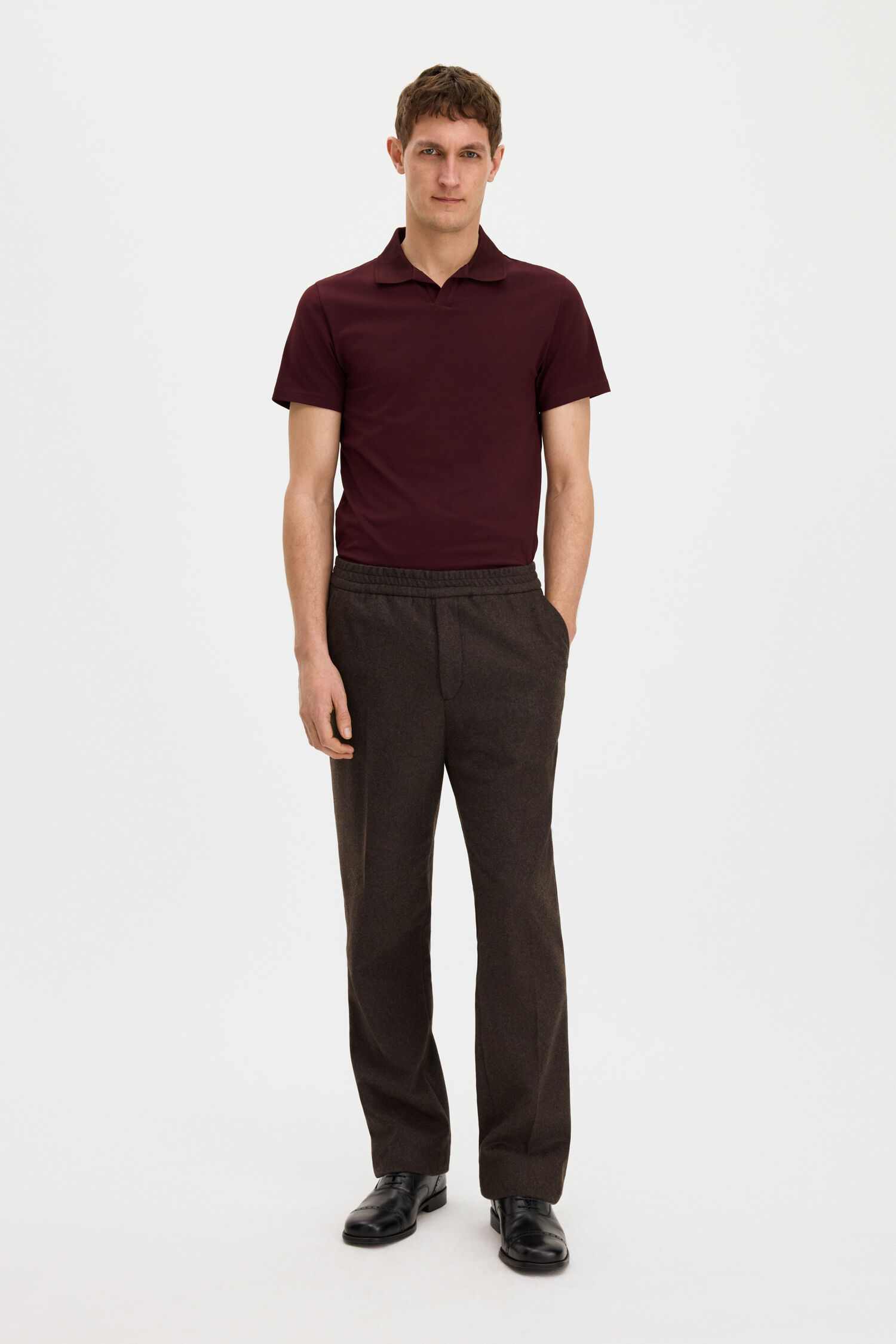 Theo Flannel Trousers
