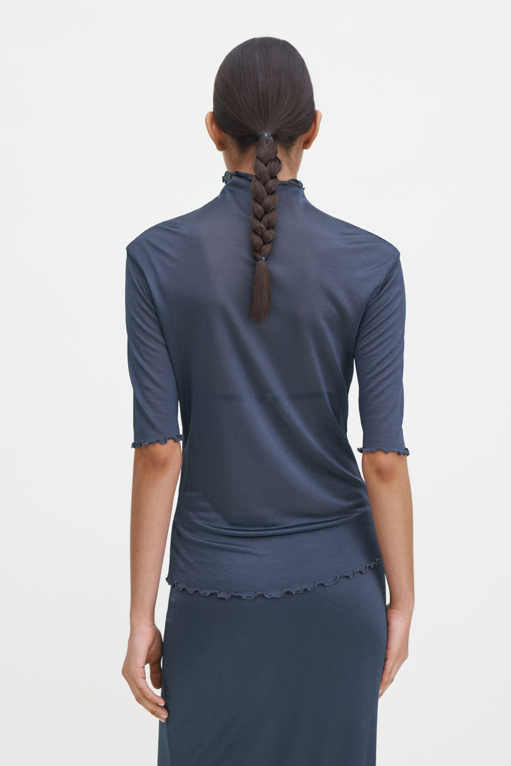【関税込み】Filippa K トラウザーズ Long T-Shirt Dress - Black | Filippa K