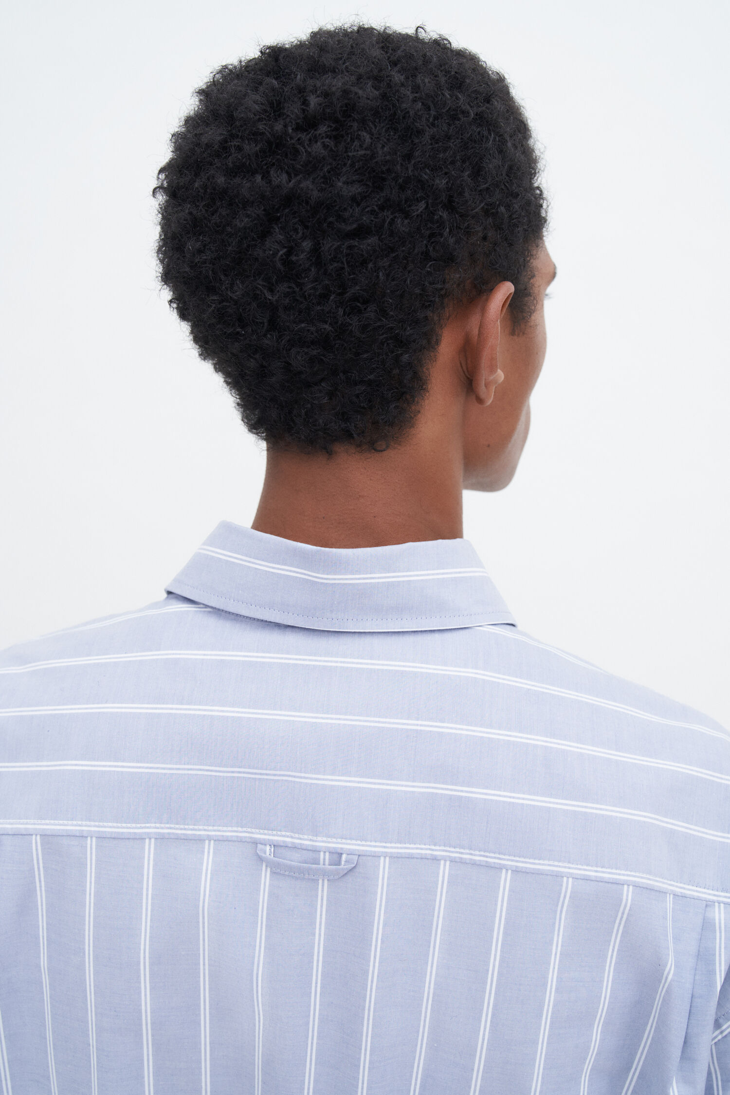 Striped Cotton Poplin Shirt