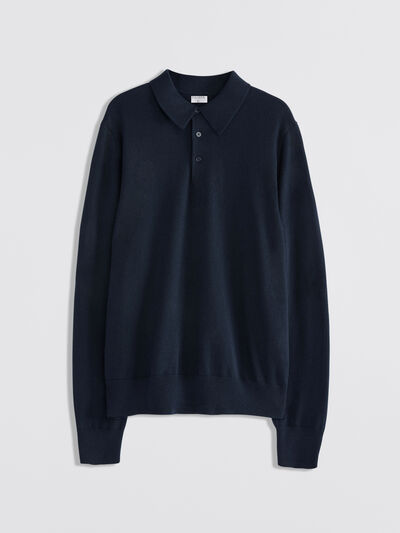 Knitted Polo Shirt