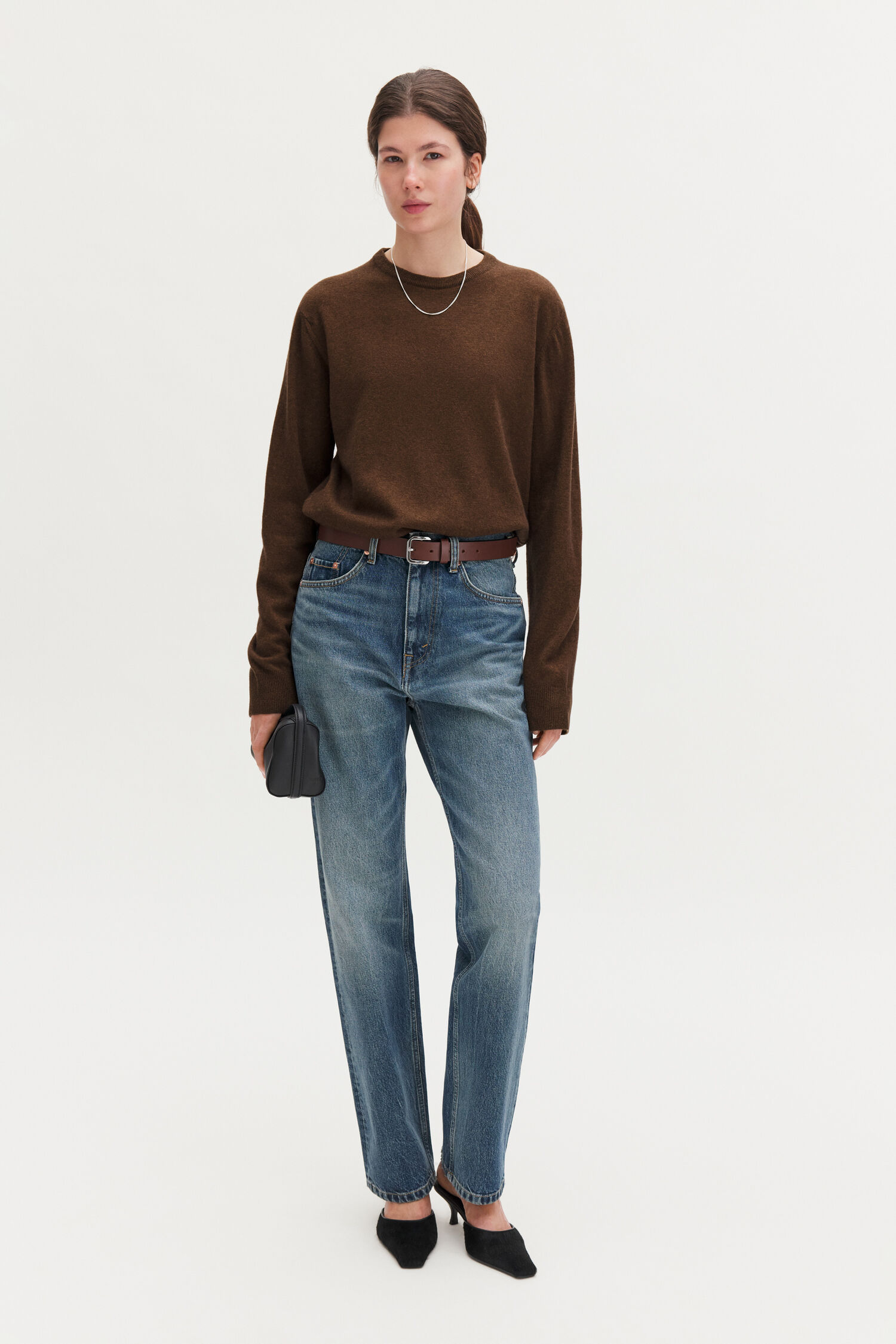 Soft Wool Crewneck Sweater