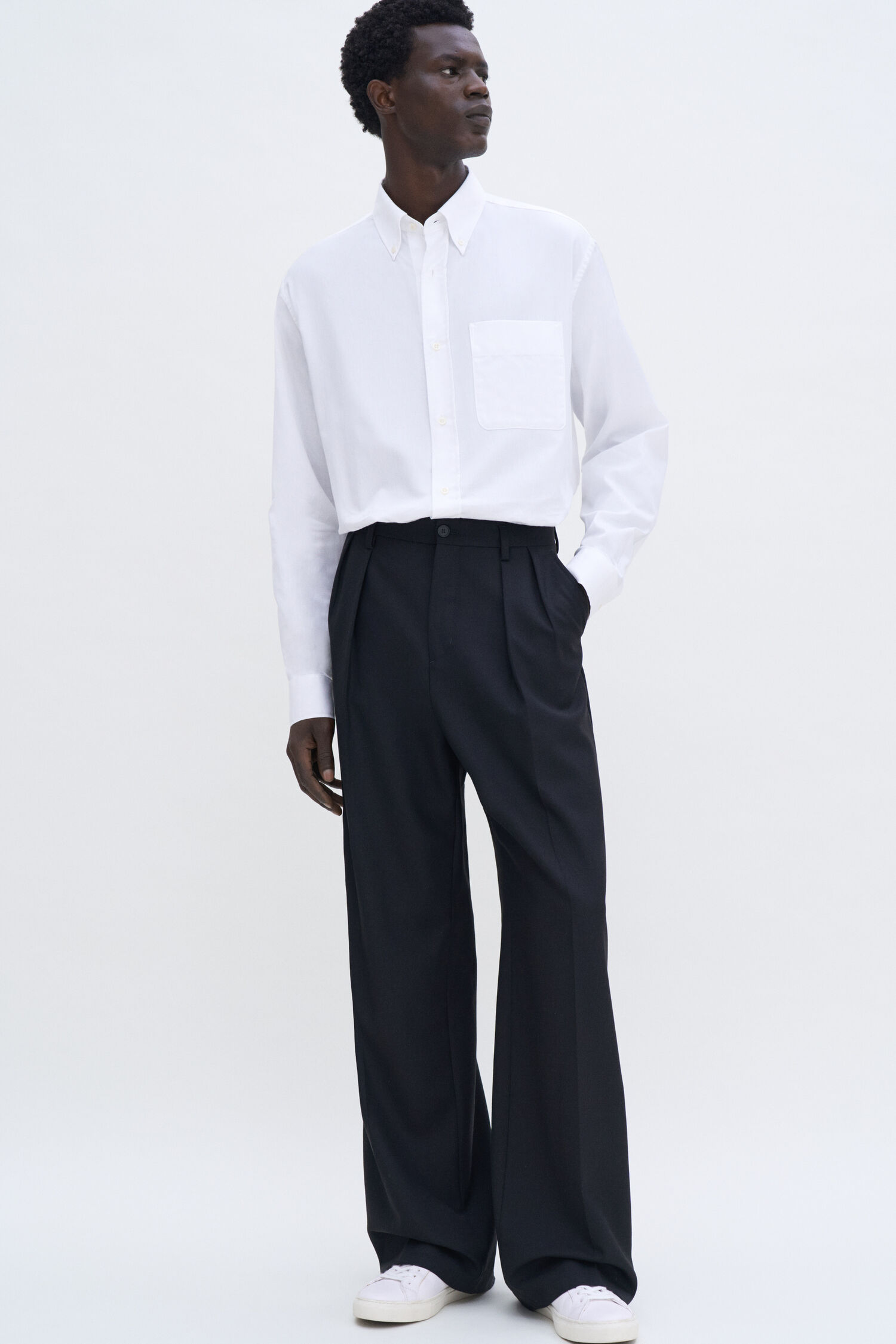 Relaxed Oxford Cotton Shirt