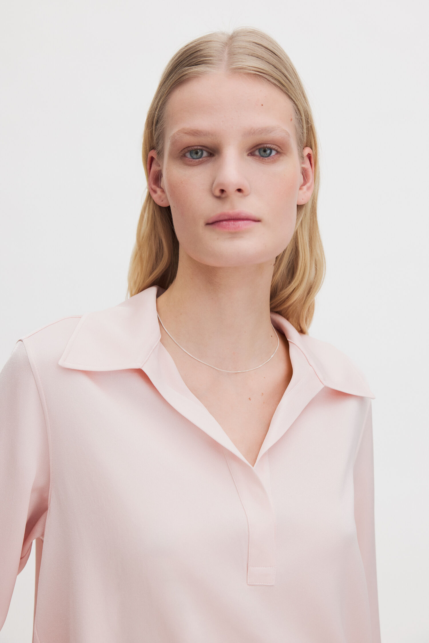 Lace Cuff Detail Blouse