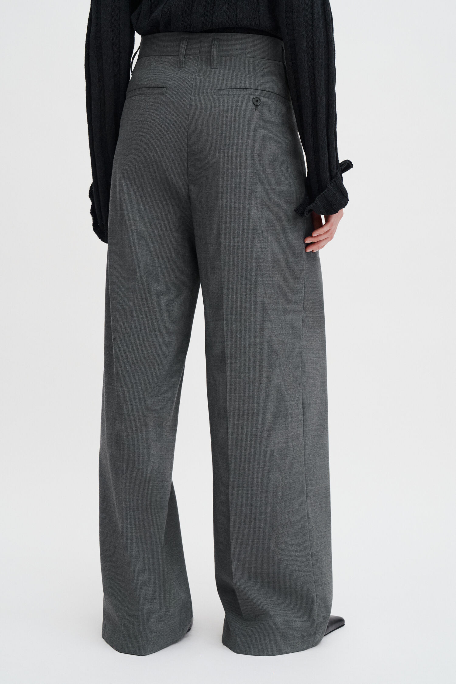Paloma Pinstripe Trousers