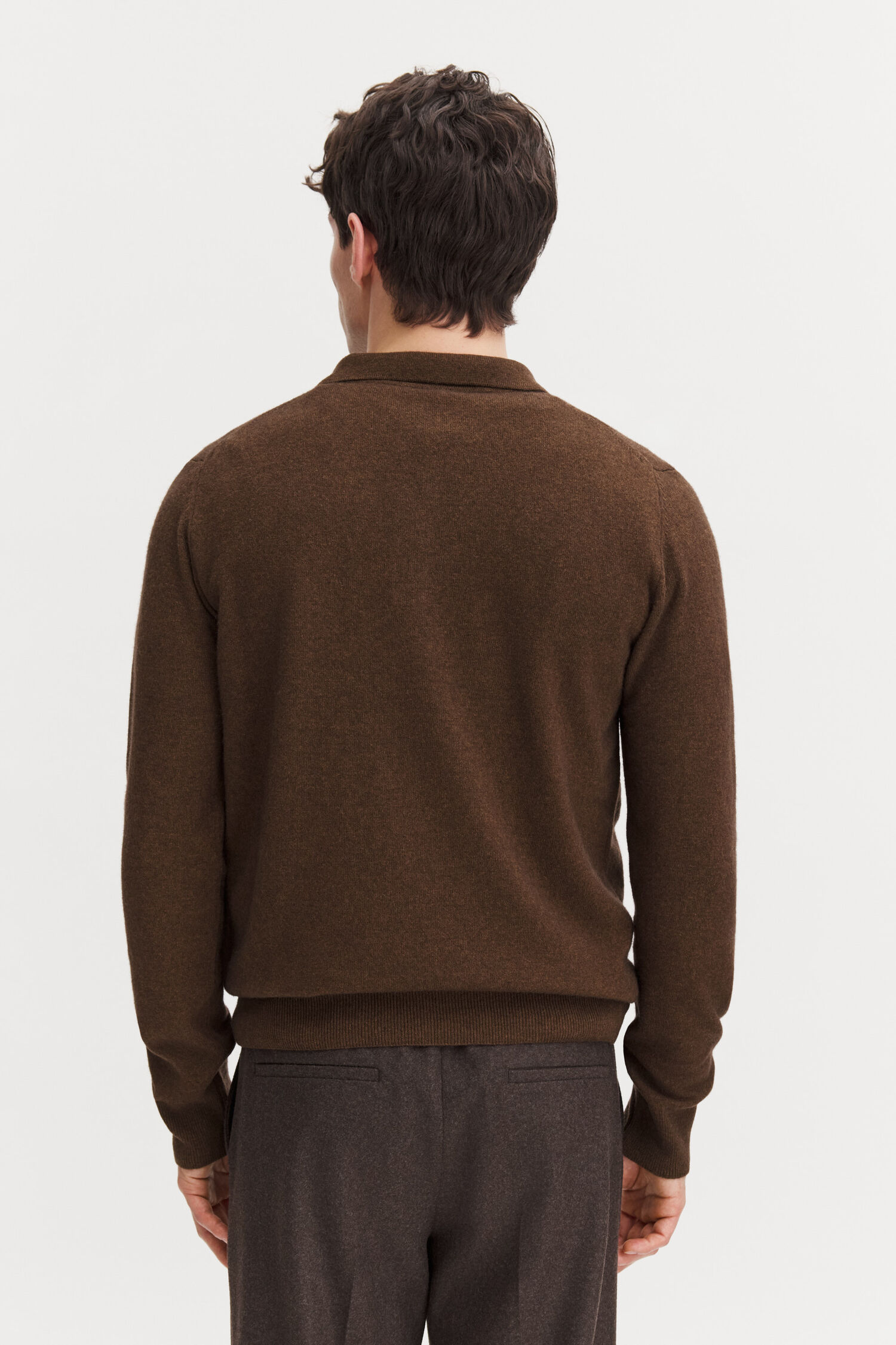 Soft Wool Polo Shirt