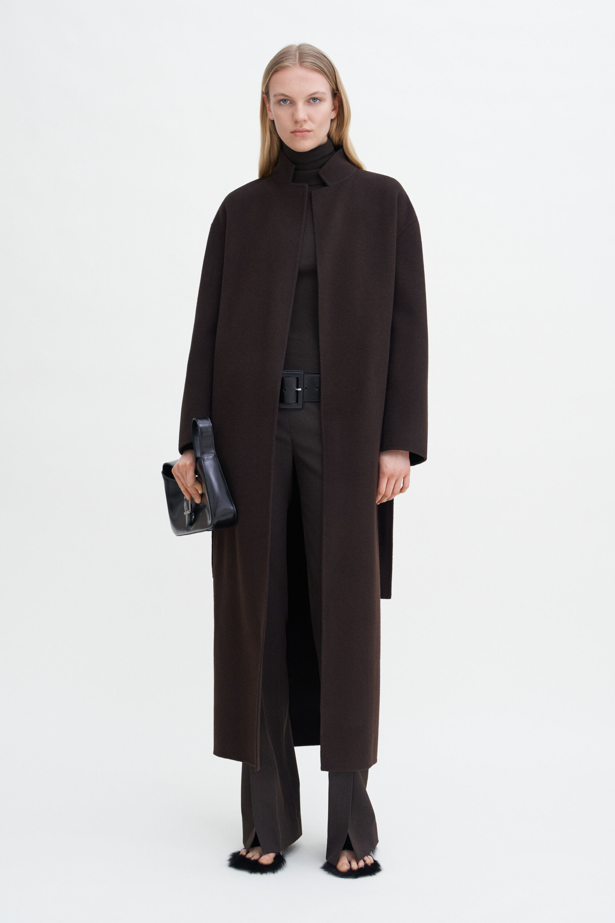 Alexa Coat Dark Chocolate Filippa K