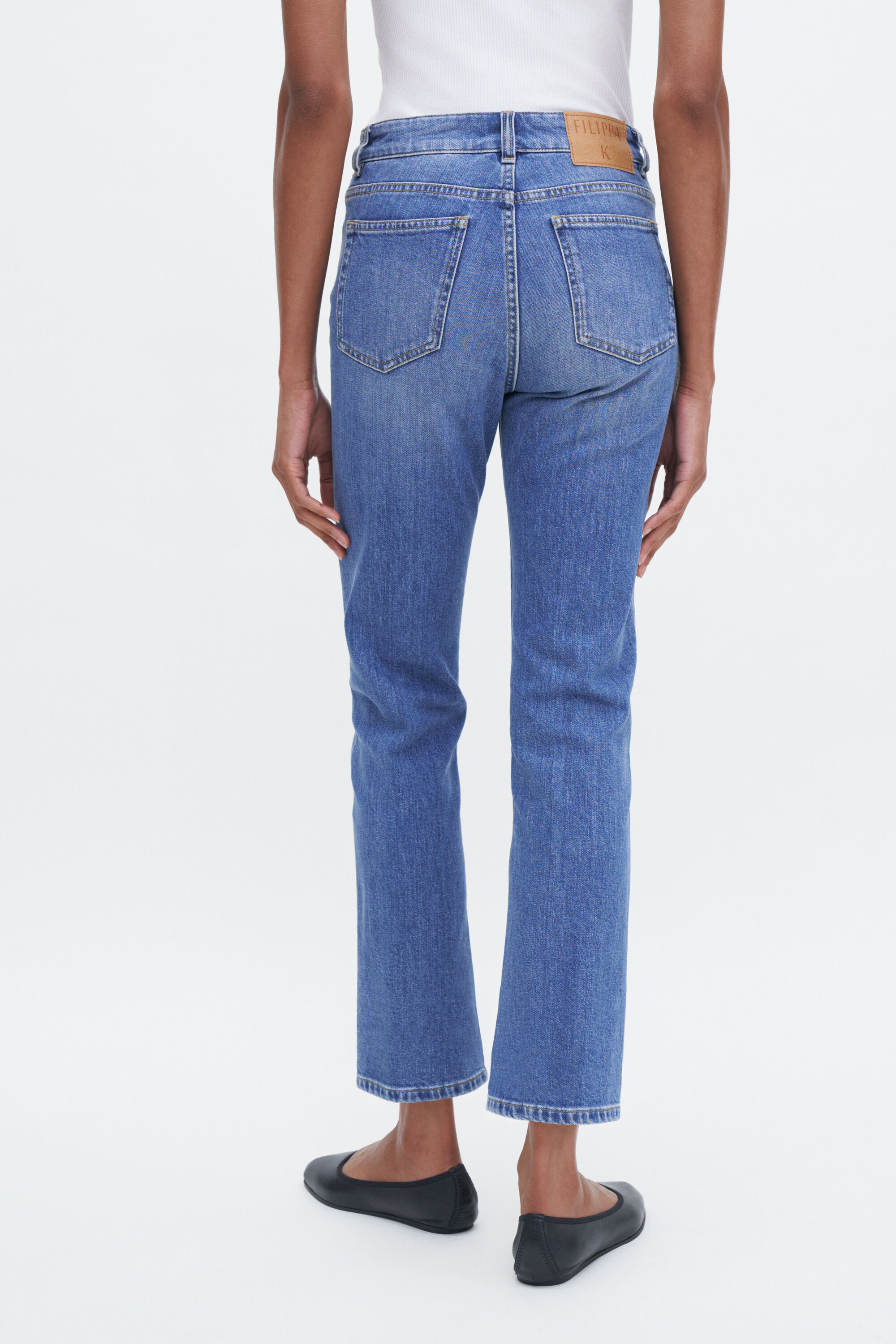 Stella Jeans Cropped - Mid Blue | Filippa K
